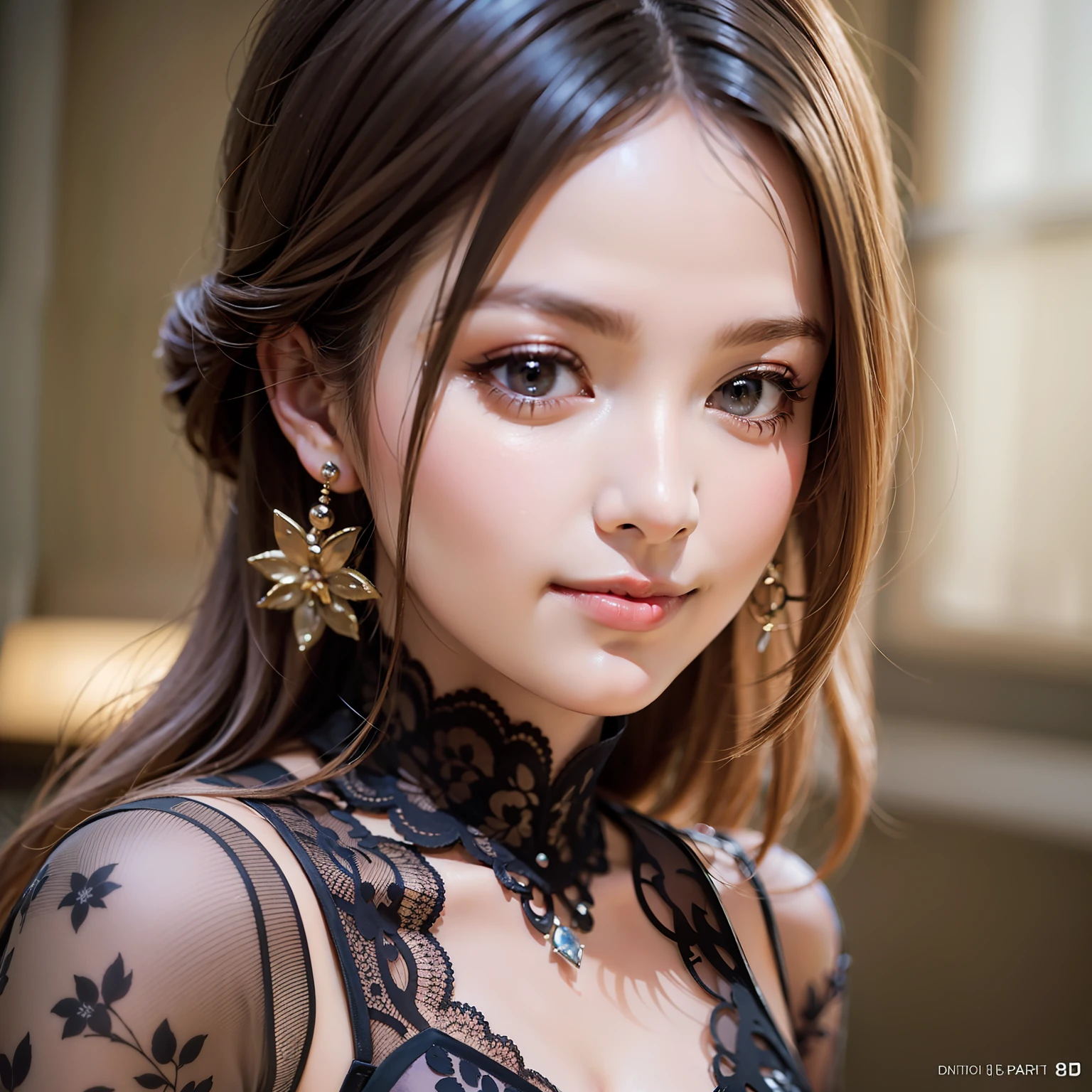 (masterpiece), realistic, (girl portrait), beautiful face, cute young girl with smile, 20s, 8K post-production, high resolution, super detail, trending in ArtStation, sharp focus, studio photography, intricate detail, highly detailed, pure form, 8K resolution,
