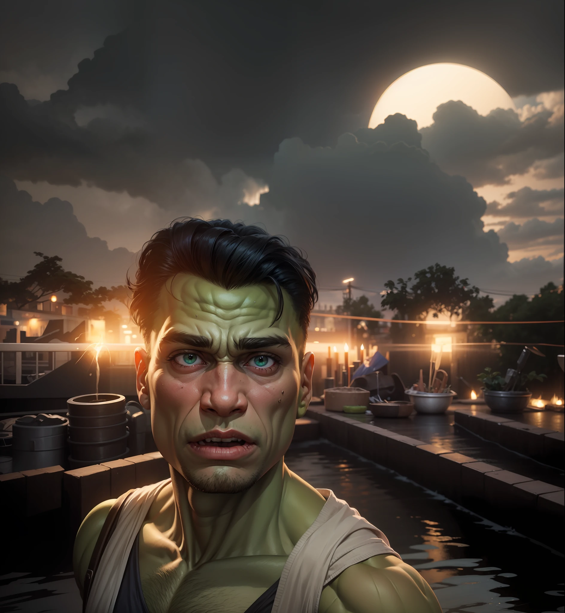 Hulk super realistic