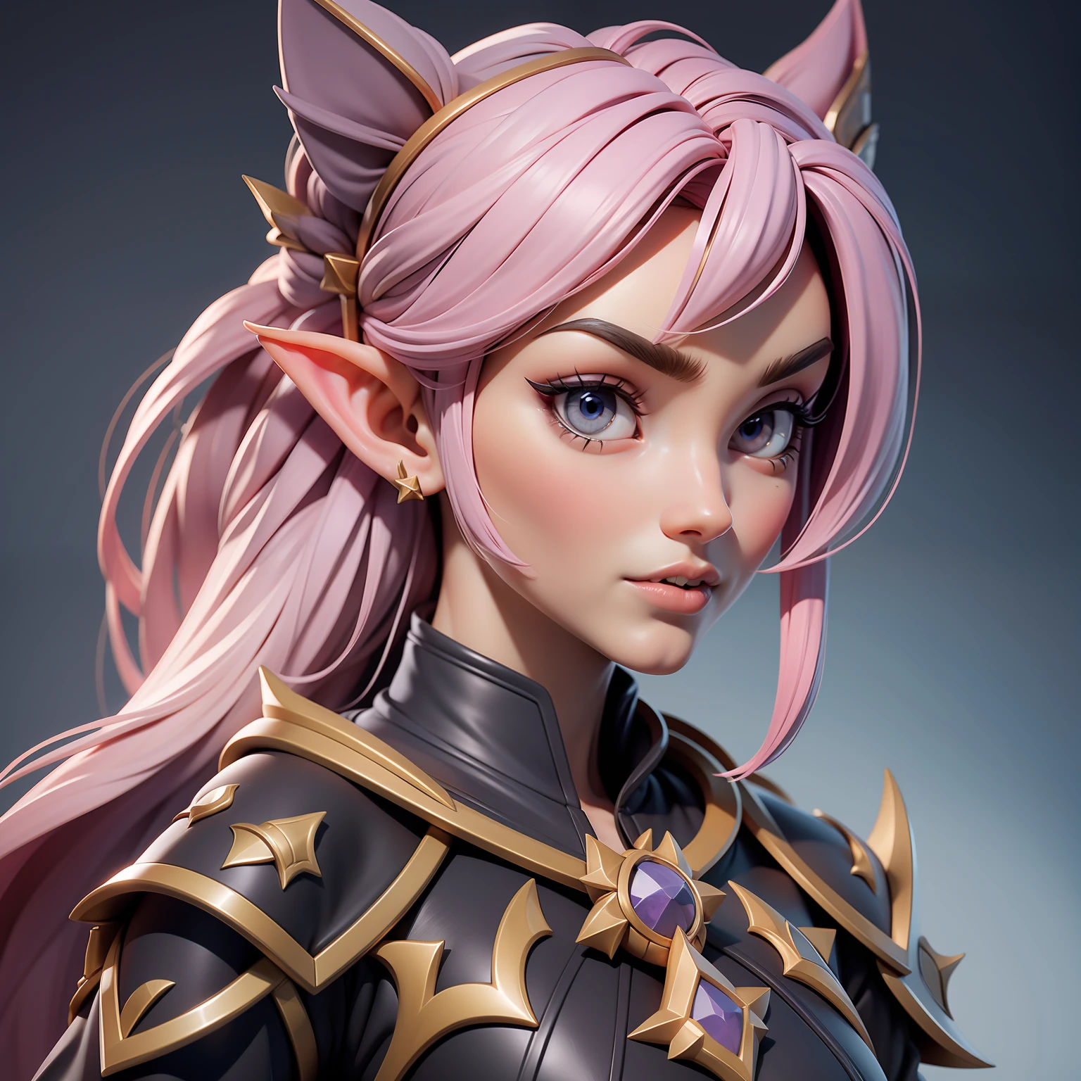 Warrior girl, rpg, close