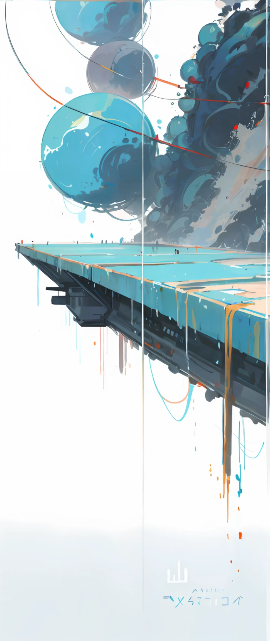 Create artificial intelligence seaart, 4k, high quality, detail, high resolution, abstract, futuristic scenery