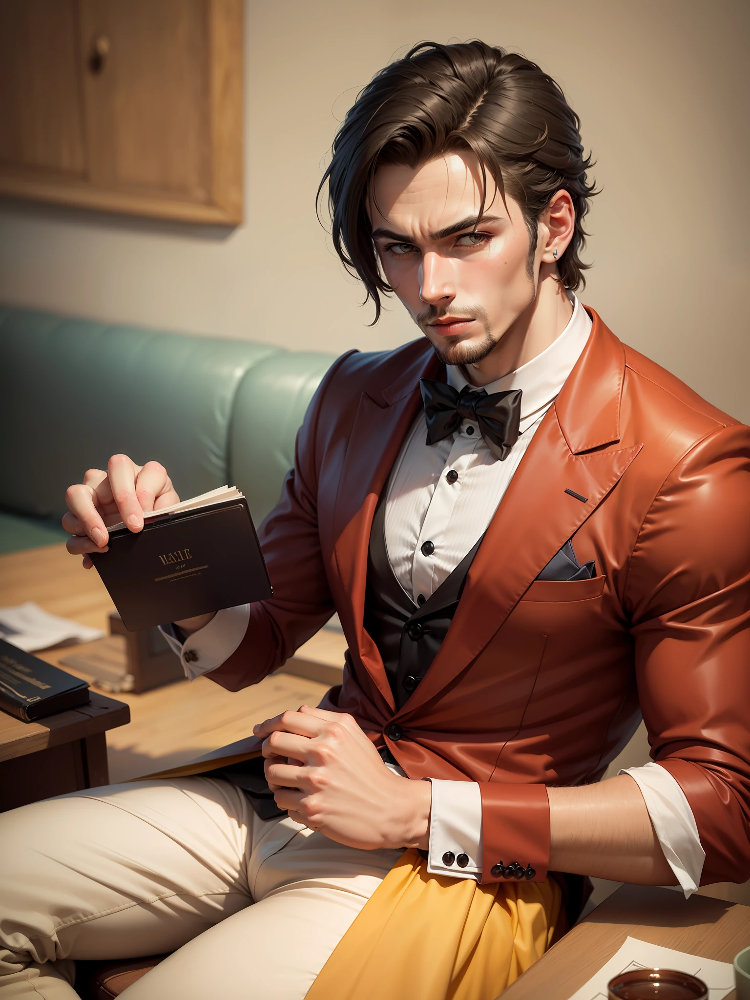 Make him handsome