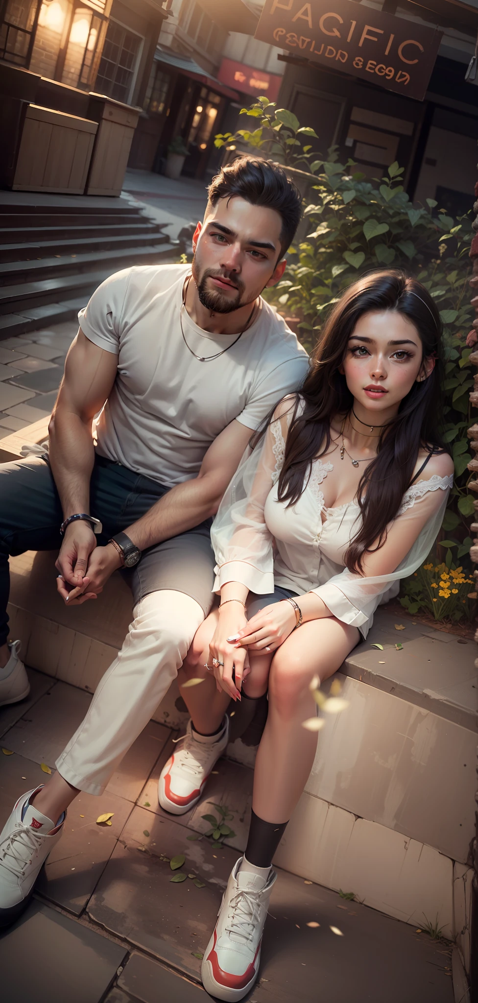 8k realistic romantic couple love