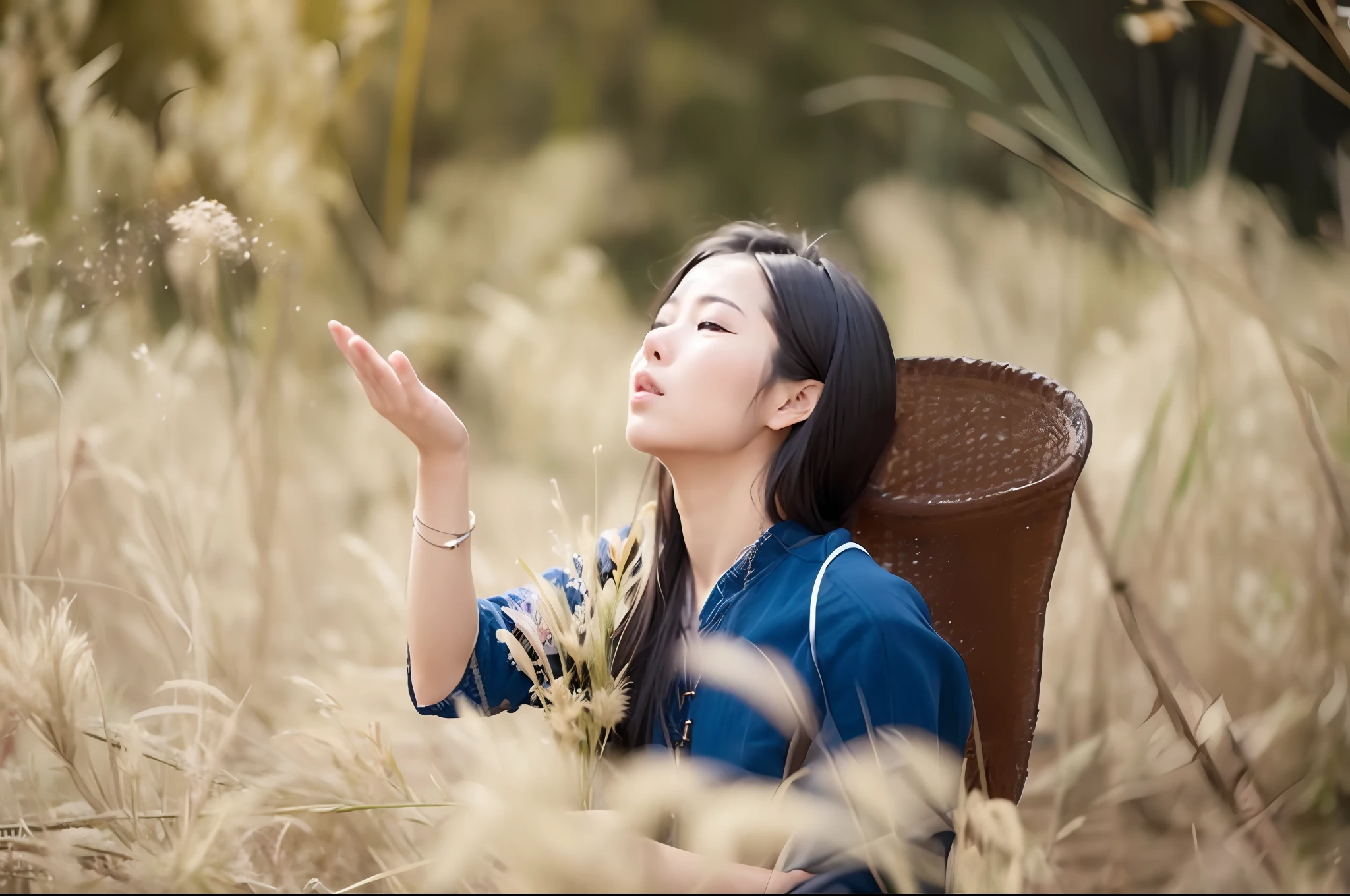 there is a woman in a blue swimsuit posing for a picture, seductive anime girl, wearing leotard, cute girl wearing tank suit, ultrarealistic sweet bunny girl, realistic young gravure idol, pretty face with arms and legs, japanese goddess, sexy girl, photo of slim girl model, beautiful asian girl, photorealistic perfect body, japanese model, tight attire