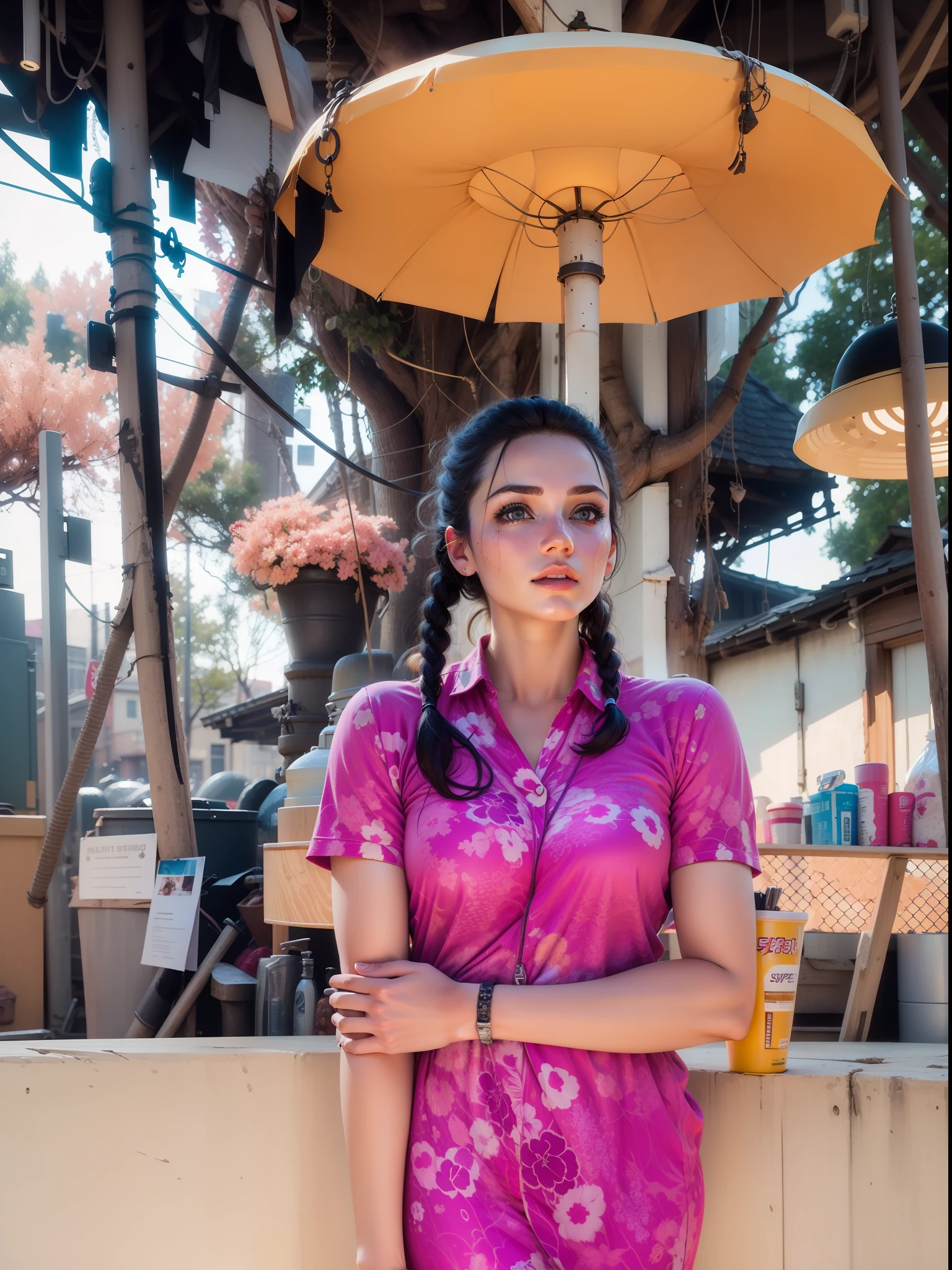 dressed, (photo realistic:1.4), (hyper realistic:1.4), (realistic:1.3),
(smoother lighting:1.05), (increase cinematic lighting quality:0.9), 32K,
1girl,20yo girl, realistic lighting, backlighting, light on face, ray trace, (brightening light:1.2), (Increase quality:1.4),
(best quality real texture skin:1.4), finely detailed eyes, finely detailed face, finely quality eyes,
(tired and sleepy and satisfied:0.0), face closeup, t-shirts,
(Increase body line mood:1.1), (Increase skin texture beauty:1.1)