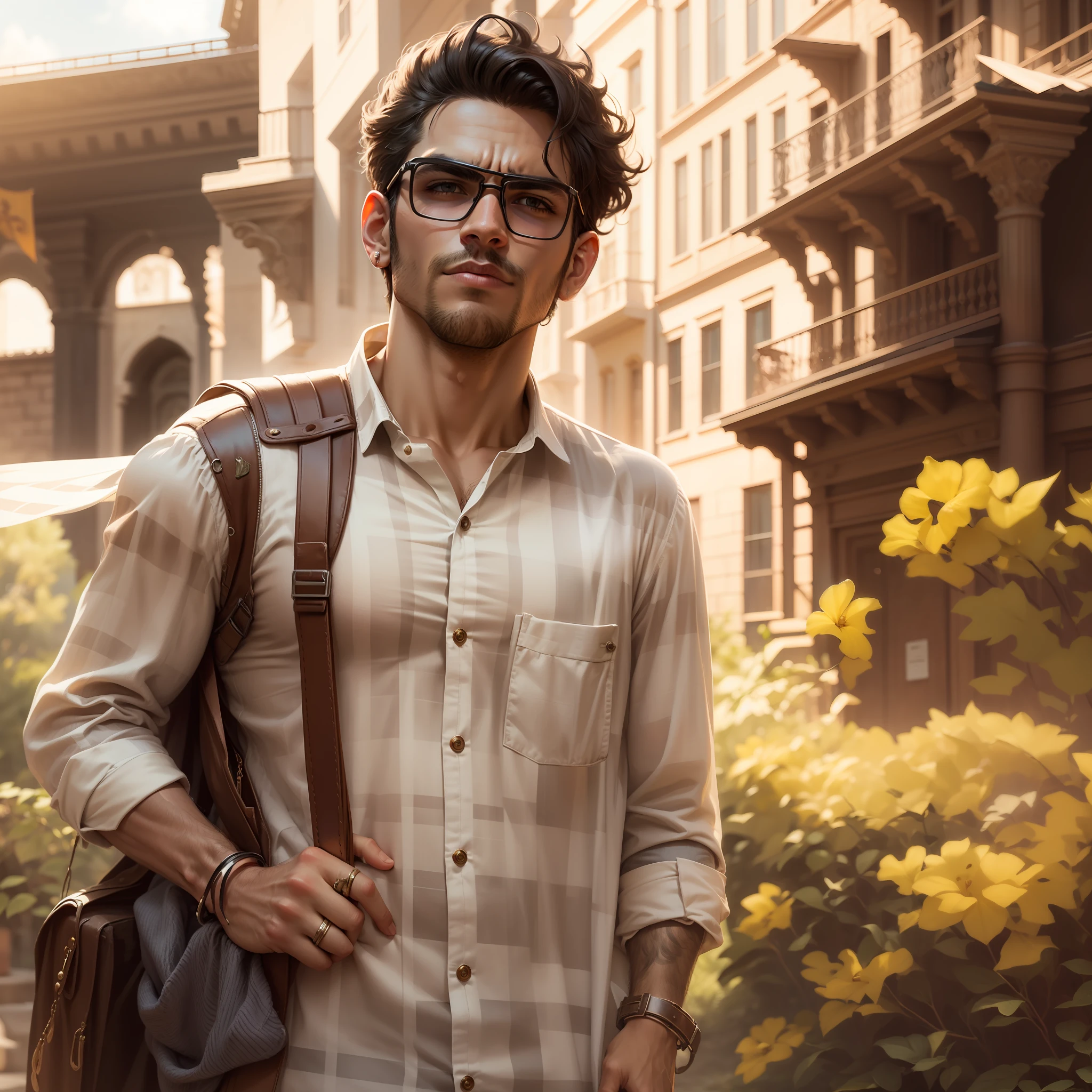 Handsome hunk, realistic, mythology