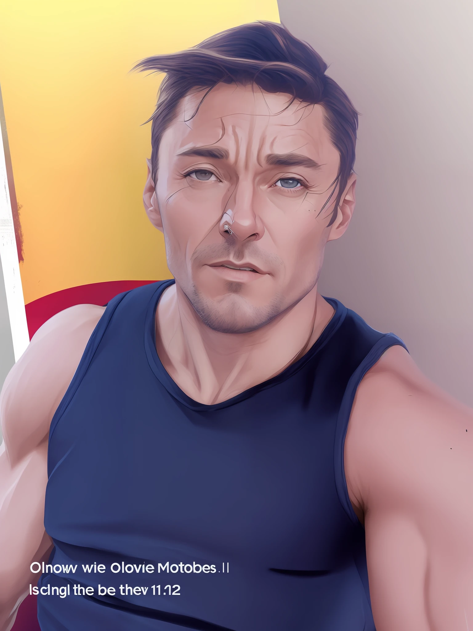 Hugh Jackman as wolverine, vhs effect, (poster:1.6), poster on wall, nostalgia, movie poster, portrait, close up
(skin texture), intricately detailed, fine details, hyperdetailed, raytracing, subsurface scattering, diffused soft lighting, shallow depth of field, by (Oliver Wetter)