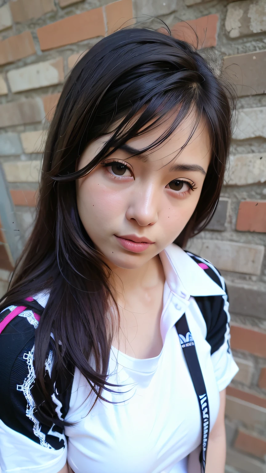 ulzzang-6500-v1.1,(raw photo:1.2), (photorealistic:1.4), beautiful detailed girl, very detailed eyes and face, beautiful detailed eyes, ridiculous, incredibly ridiculous, huge file size, super detailed, high resolution, very detailed, best quality, masterpiece, ((t-shirt)), illustration, very detailed, CG, unified, 8k wallpaper, amazing, fine details, masterpiece, Best quality, very detailed CG unified 8k wallpaper, face light, movie lighting, 1girl, , long white hair, side split, (big breasts), (no panties)), (with glasses), (dynamic pose), (sexy pose), ((camel toe))), (half), ((pantyhose)), ((black hip skirt)), (bent knees)))))
Negative Prompts