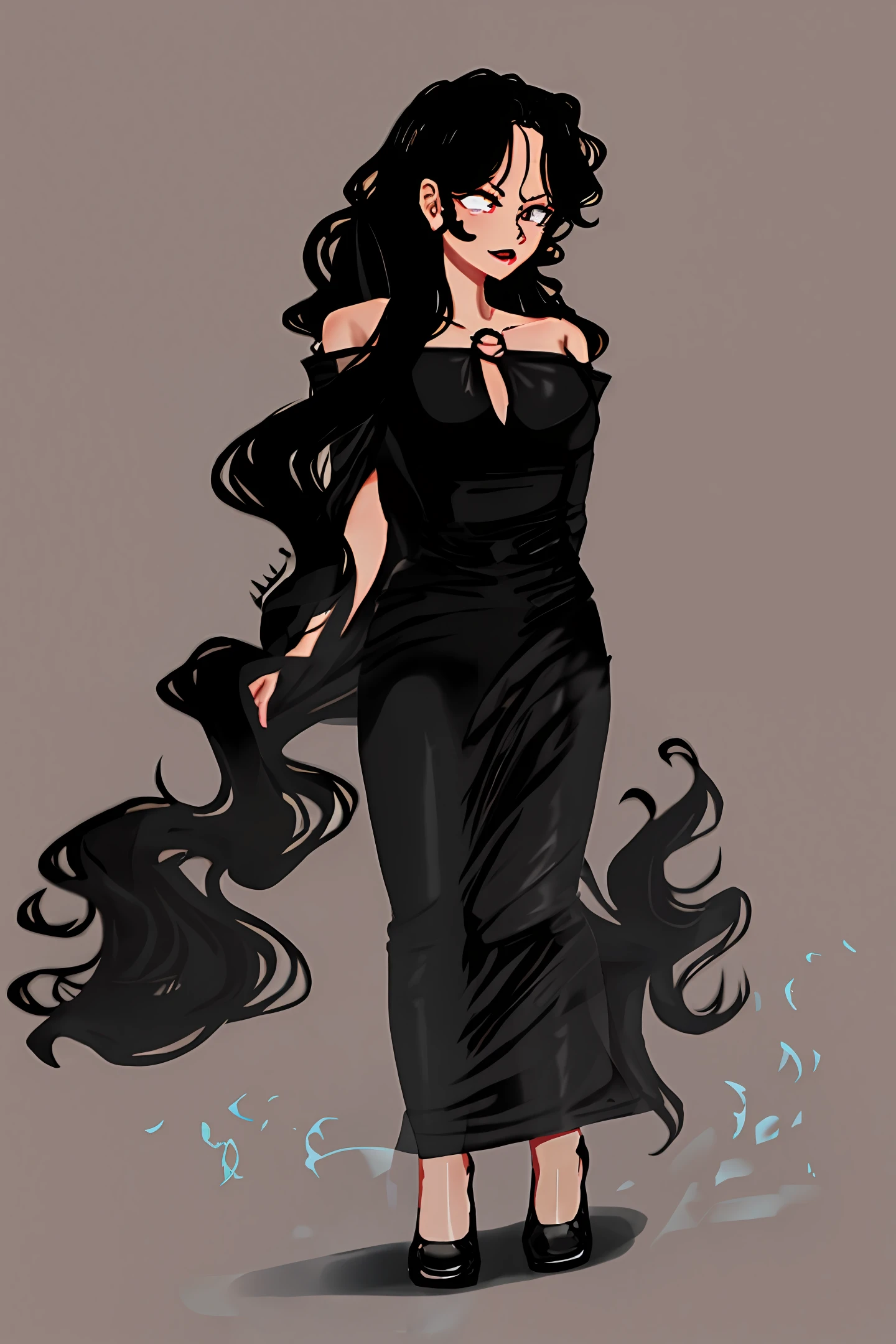 black silk