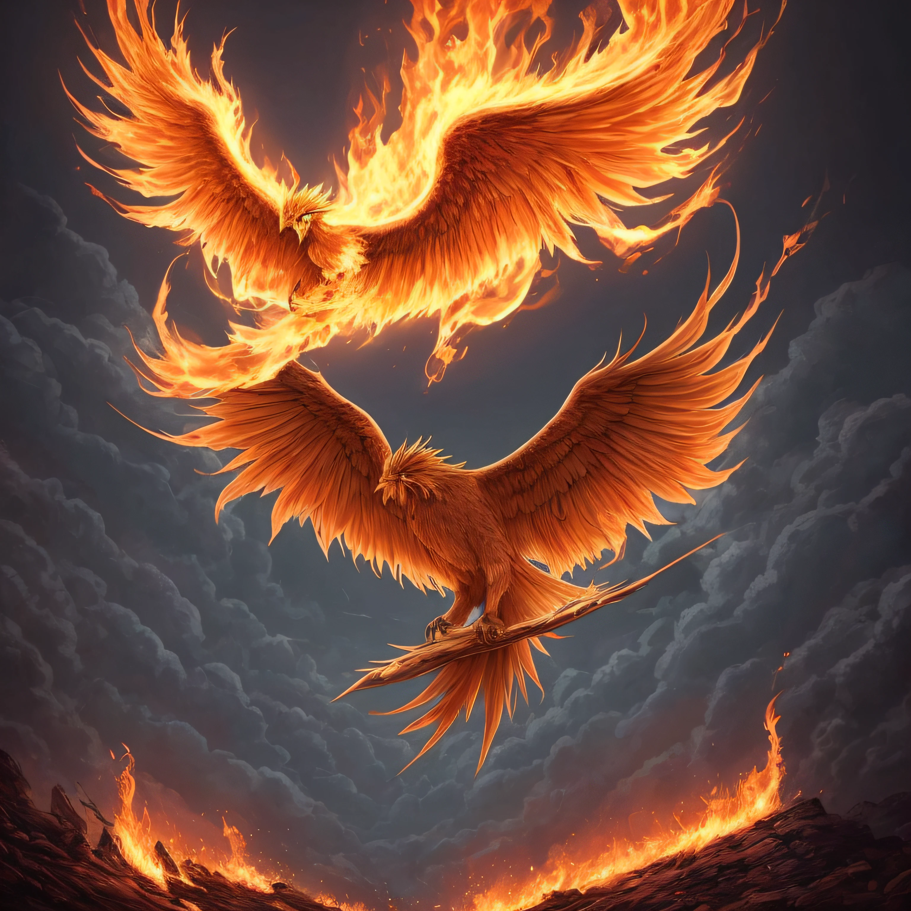 The song of silence and the phoenix is reborn from its ashes