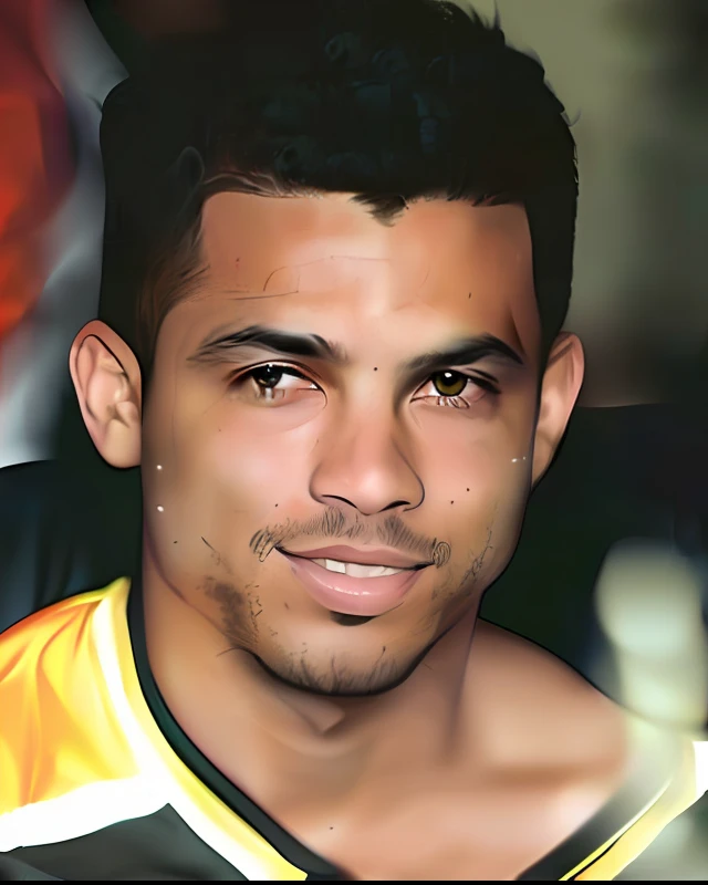 arafed man with a black and yellow shirt and a white shirt, brazilian ronaldo, ronaldo fenomeno, ronaldo nazario fenomeno, joe alves, in 1 9 9 5, ronaldo luis nazario da lima, ronaldo luis nazario de lima, eric parker, edu souza, joseph moncada, 1 9 9 4, 1994