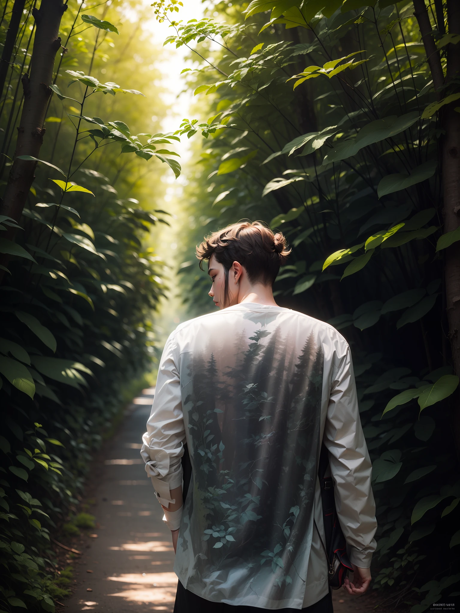 Add nature background