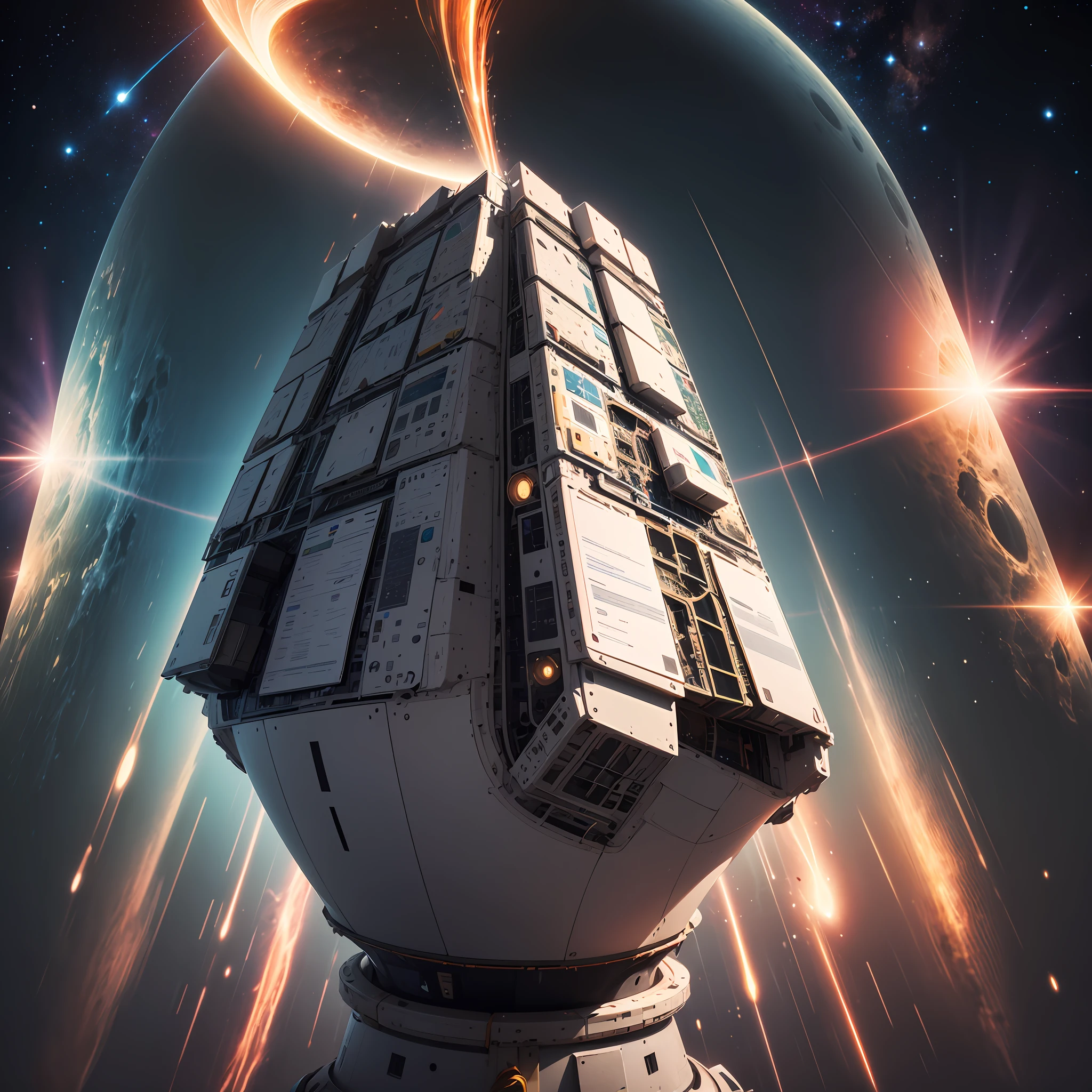 But perhaps the most awe-inspiring aspect of AI in space colonization is its potential to unlock the mysteries of the universe. With its vast computational power, AI will analyze astronomical data collected by telescopes and satellites, helping us unravel the secrets of distant galaxies, black holes, and the origins of the cosmos itself. It will be our intellectual partner, assisting scientists in making groundbreaking discoveries and pushing the boundaries of human knowledge --auto