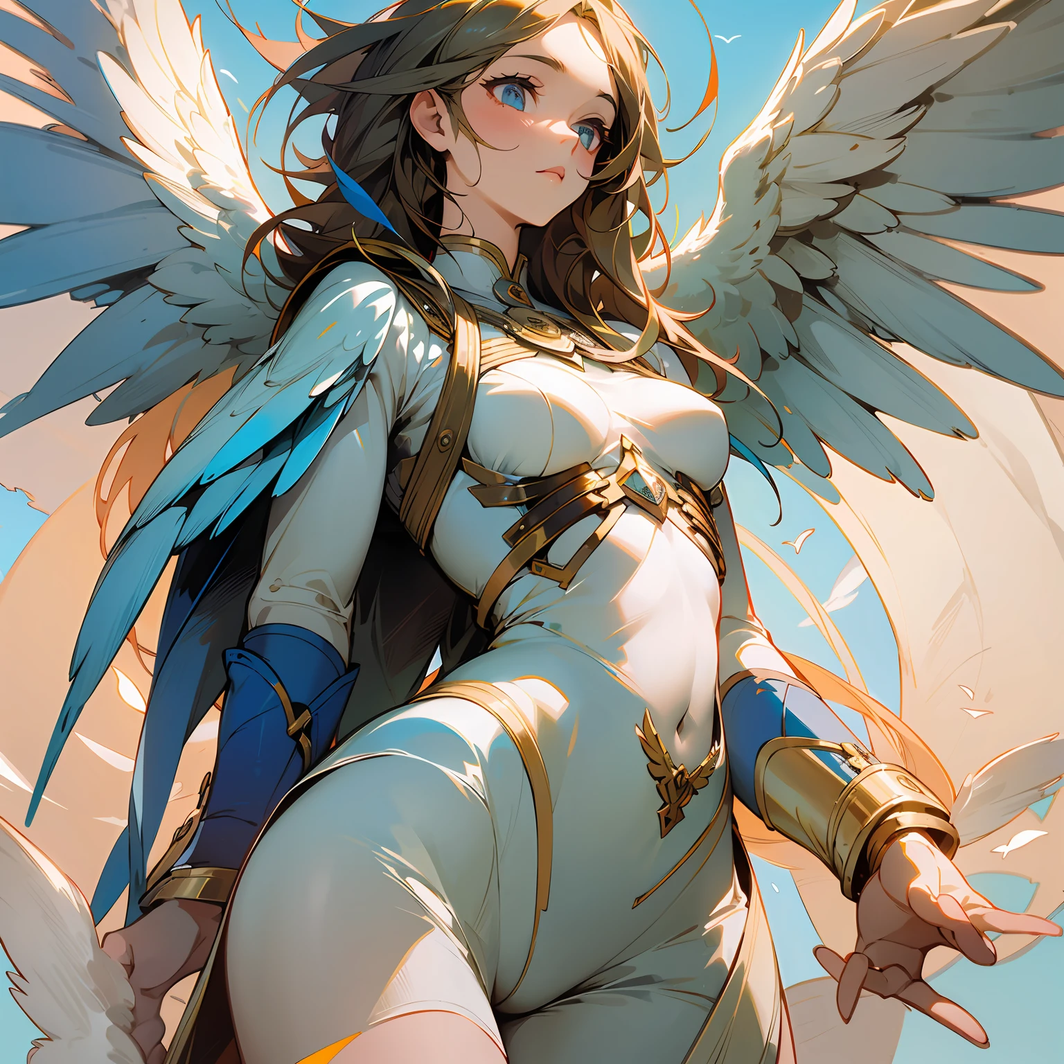 Angel ,bodysuit,full boudy ,beautiful girl --auto