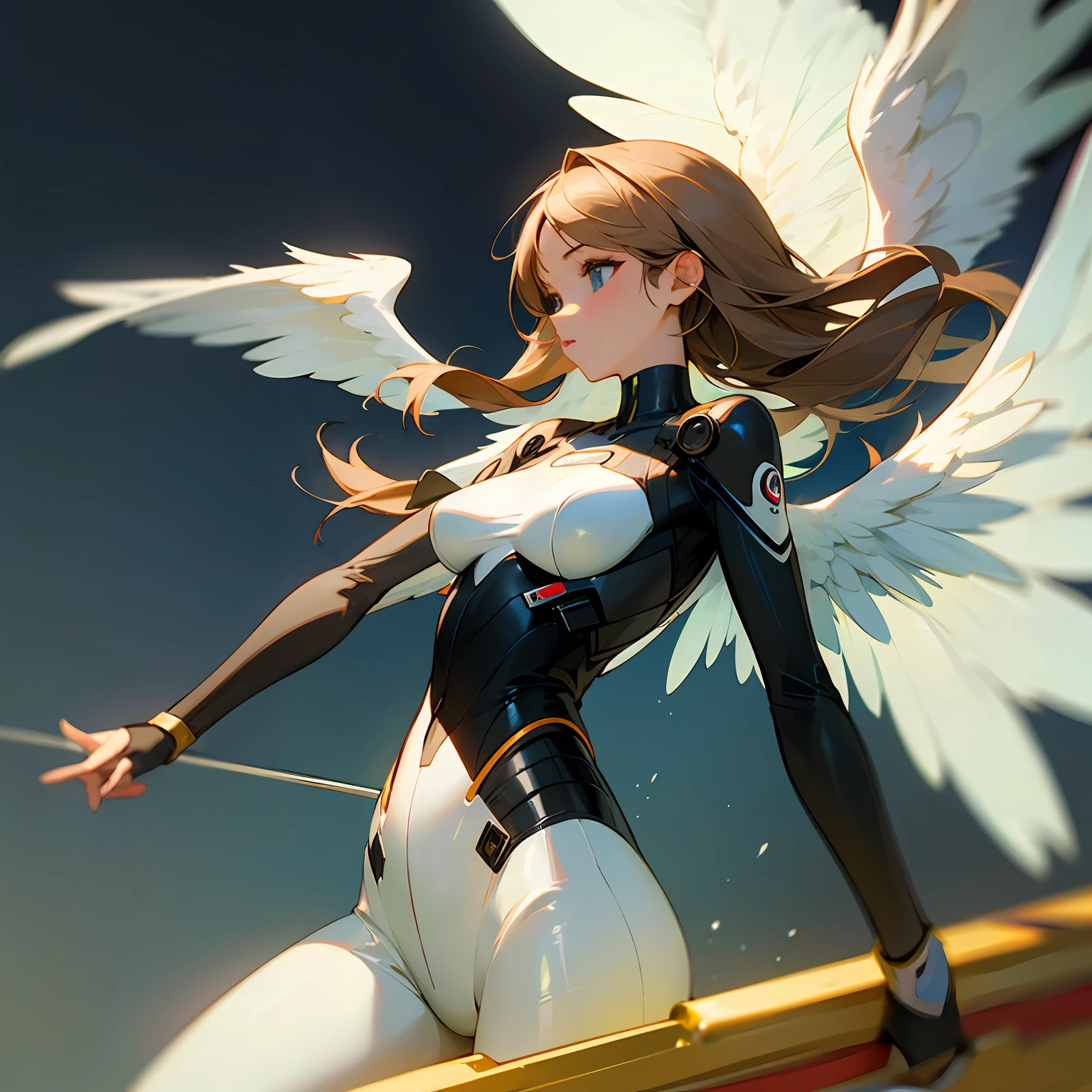 Angel ,bodysuit,full boudy ,beautiful girl --auto