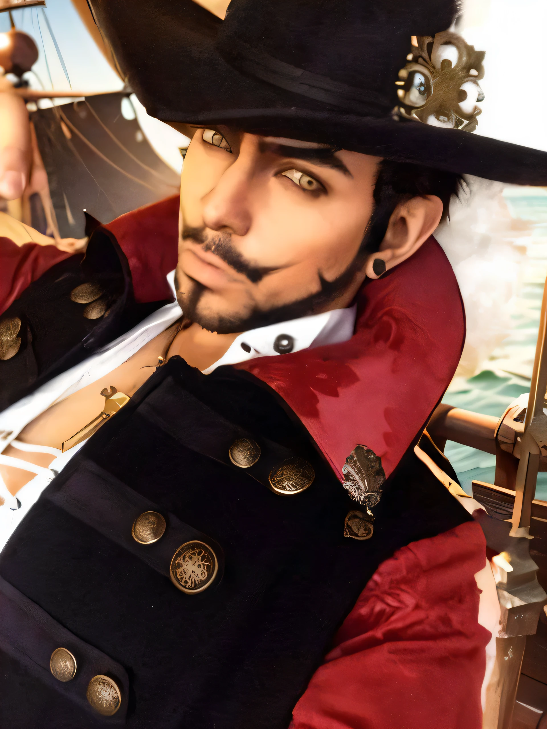 SEA, PIRATE SHIP --auto