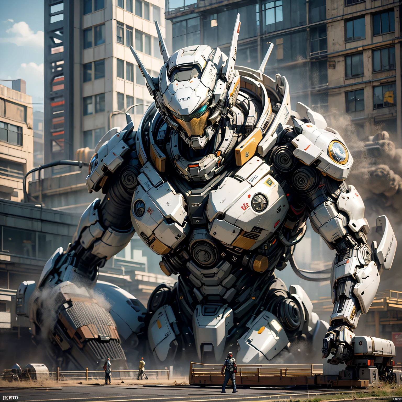 An anthropomorphic mech --auto