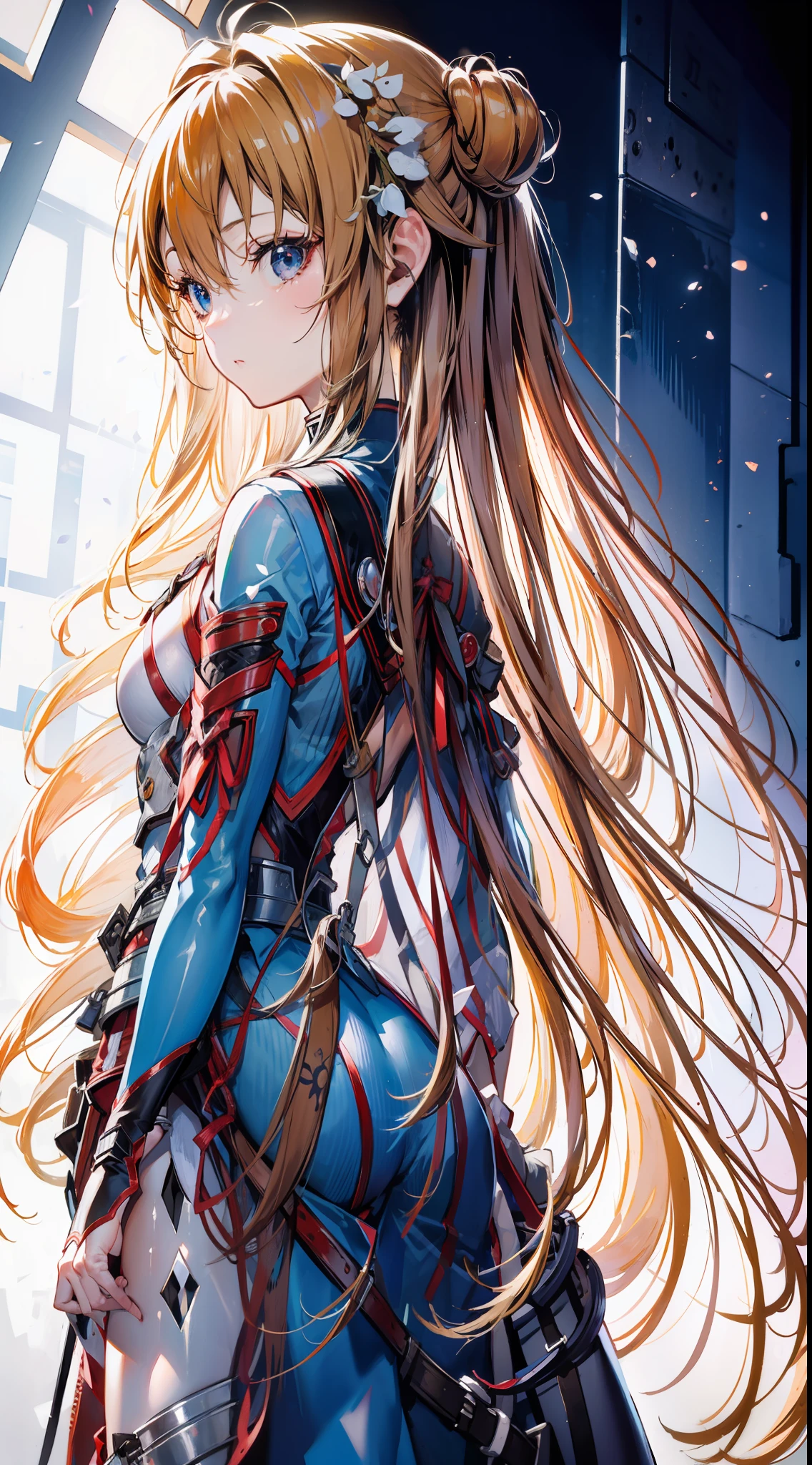 Asuna Yuuki, ultra realistic, in front of the camera