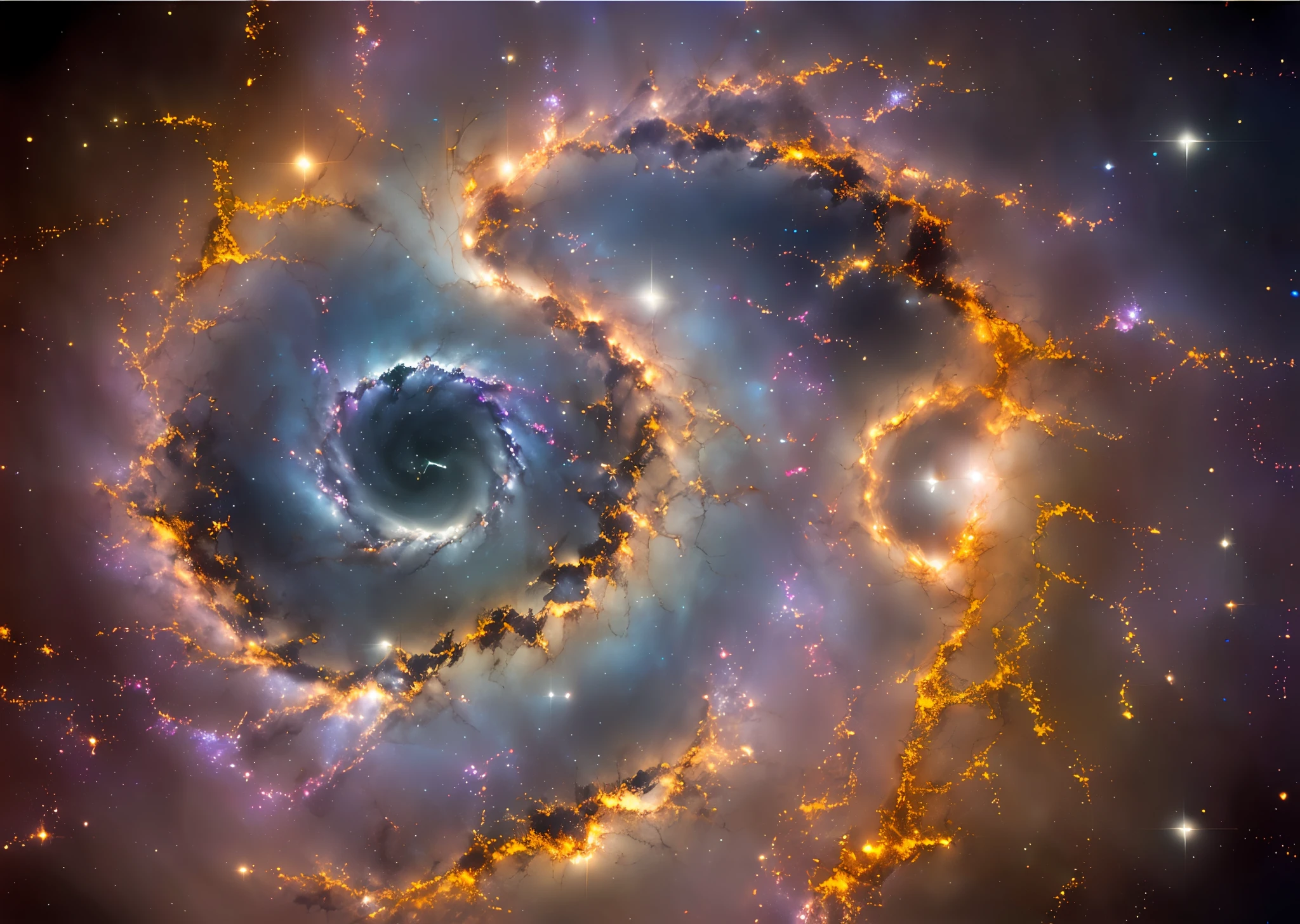 Nebula collision
