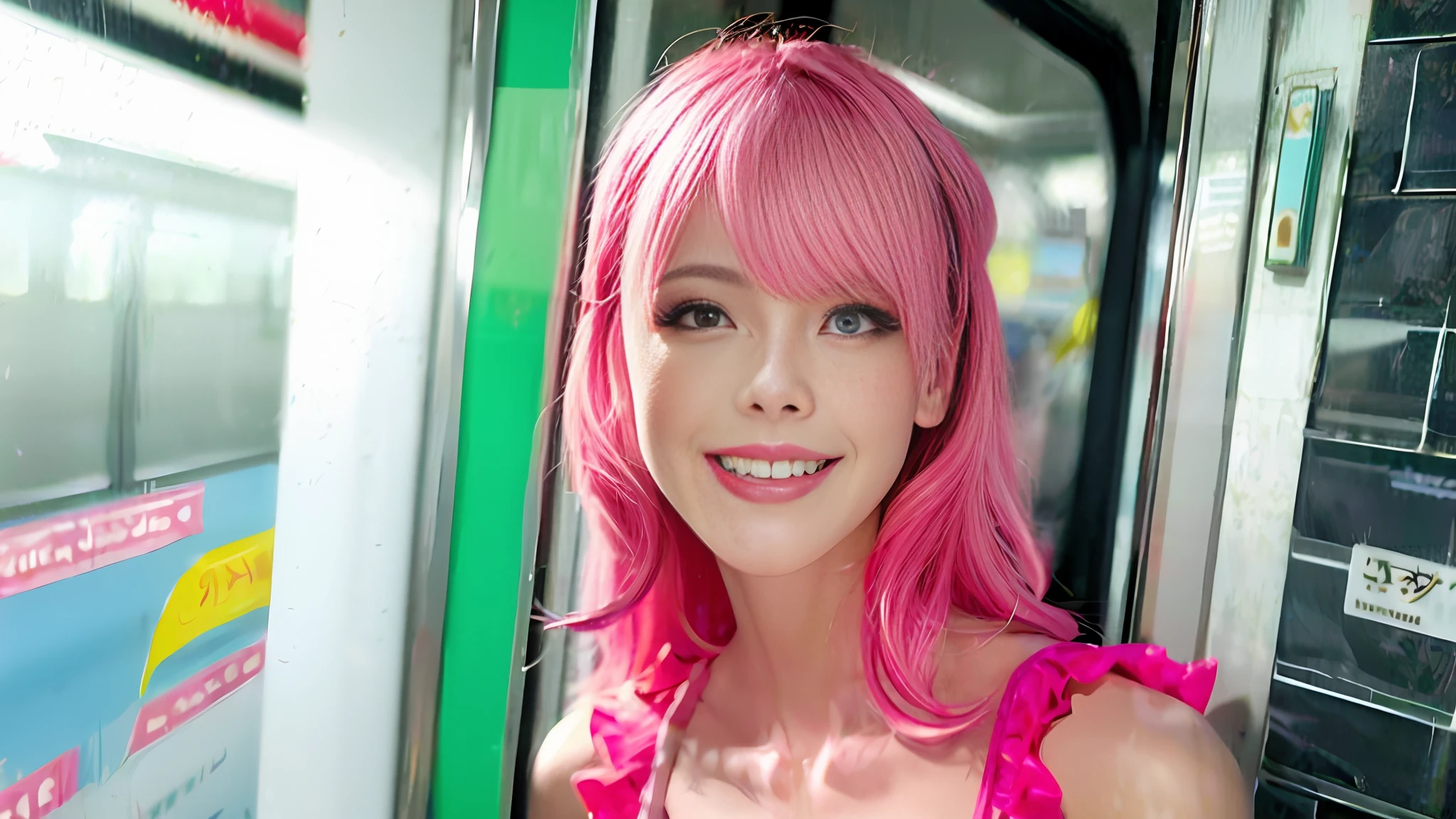 metro I hair pink lingerie pink very sexy beautiful and very feminine