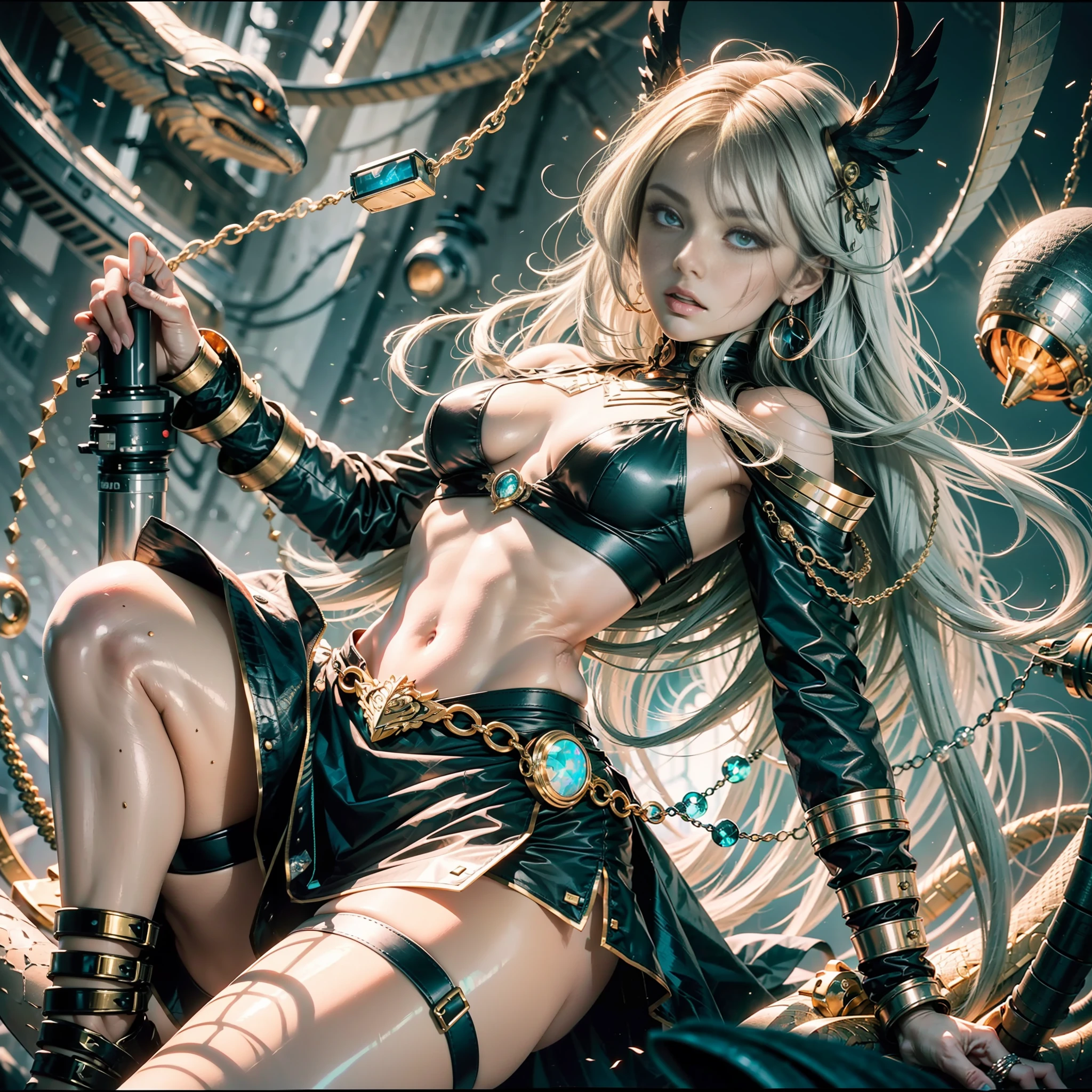 Medusa Viking_Tree Outdoor Nature "Ouroboros" Forest Natural Diplomatic headgear Queen Native dazzling Valkyrie-wings key torus chains Rudder "Heavy Metal" fire-follets fairy pixie sprite conceptual safe female glamorous aesthetic walking slowed Cosplay "Nicki Minaj":1.5 "Rihanna":1.5 "Beyoncé":1.5 aristocratic jacket 38years symmetrical athlete oiling coiffure_snakes:1.5 obvious varied ecstatic opal fringes:1.5 faces:1.5 embarrassed glow cheekbones effects lazuli water drop between eyes beautiful hair:1.5 brown eyes pupils black iris turquoise sapphires pearls open mouth teeth smiles eccentric fixed floating jacket levitating shoulder-off:1.2 white shirts lace clavicles papillotes hand-thumb-4fingers:1.5 varied breasts1.5 pointed:1.3 satin sideboob felt bikini:1.5 full-bodied:1.5 navy thick leathers skirt:1.5 matching bristles ample swinging spinels navel:1.3 revealing pubic scarlet pubis-hairy obvious indigo underwear:1.5 Size chastity belt:1.3 silver adorned padlock Gold thighs legs garters Gothic stainless steel boots decorated onyx equirectangular 360 monastery marble ruby background:1.5 DoF mannequins lantern dressed richly decorated armor:1.5 "Chivalrous" dramatic chrome metallic flat bands fathoms copper fullbodye Lily rune ornate plasma emerald plasma embroidered glyphs Tourmaline wood engravings lava magic invoke snake incandescents Crystalline familiar robot Mecha (EOS R6 135mm 1/1250s f/2.8 ISO400) Mech Mechanized snakes flowering Quetzalcoatl:1.5 adaptable volumetric luminescence:1.5 saturated:1.5 ultra:1.5 pro-photorealistic:1.5 optimal:1.5 qualities:1.5 details:1.5 accurate:1.5 DSLR:1.5 resolutions:1.5 3dcg max:1.5 graduated:1.5 improved:1.5 Octanes_rendues:1.5 UHD XT3 16K DSLR HDR UnrealEngine5 depths:1.5 analog shadows:1.5 CGSCOSITY pet chef-d':1.5 "Bruce Weber girls" nsfw:1.5 multi etc.