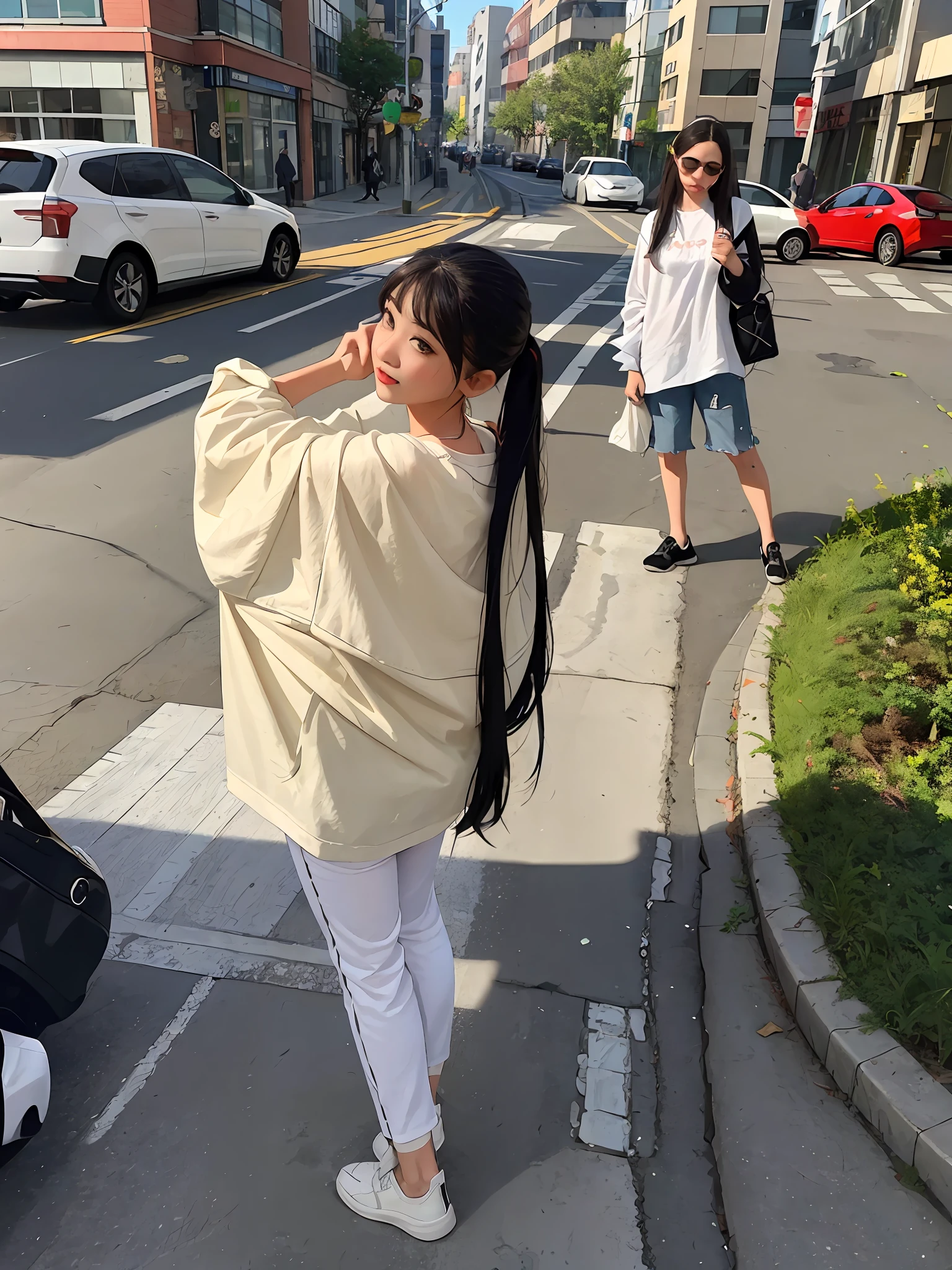 SOMEONE STANDING ON THE SIDEWALK LOOKING AT HER PHONE, CHECKING HER PHONE, THE GODDESS CHECKING HER PHONE, CHECKING HER PHONE, LOOKING AT HIS PHONE, ON THE STREET, SHE HOLDS HER SMARTPHONE, ON THE STREET, OLD CMPUTERS ON THE SIDEWALK, EVERYDAY LIFE, STANDING ON THE STREET, VERY HIGH QUALITY PHOTOS, ON CITY STREETS, BIG ASS, SEXY CLOTHES, LOLI