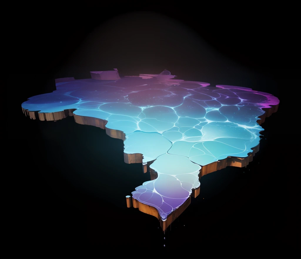 abstract background of ultra-colored spots, spots and strong splashes --auto