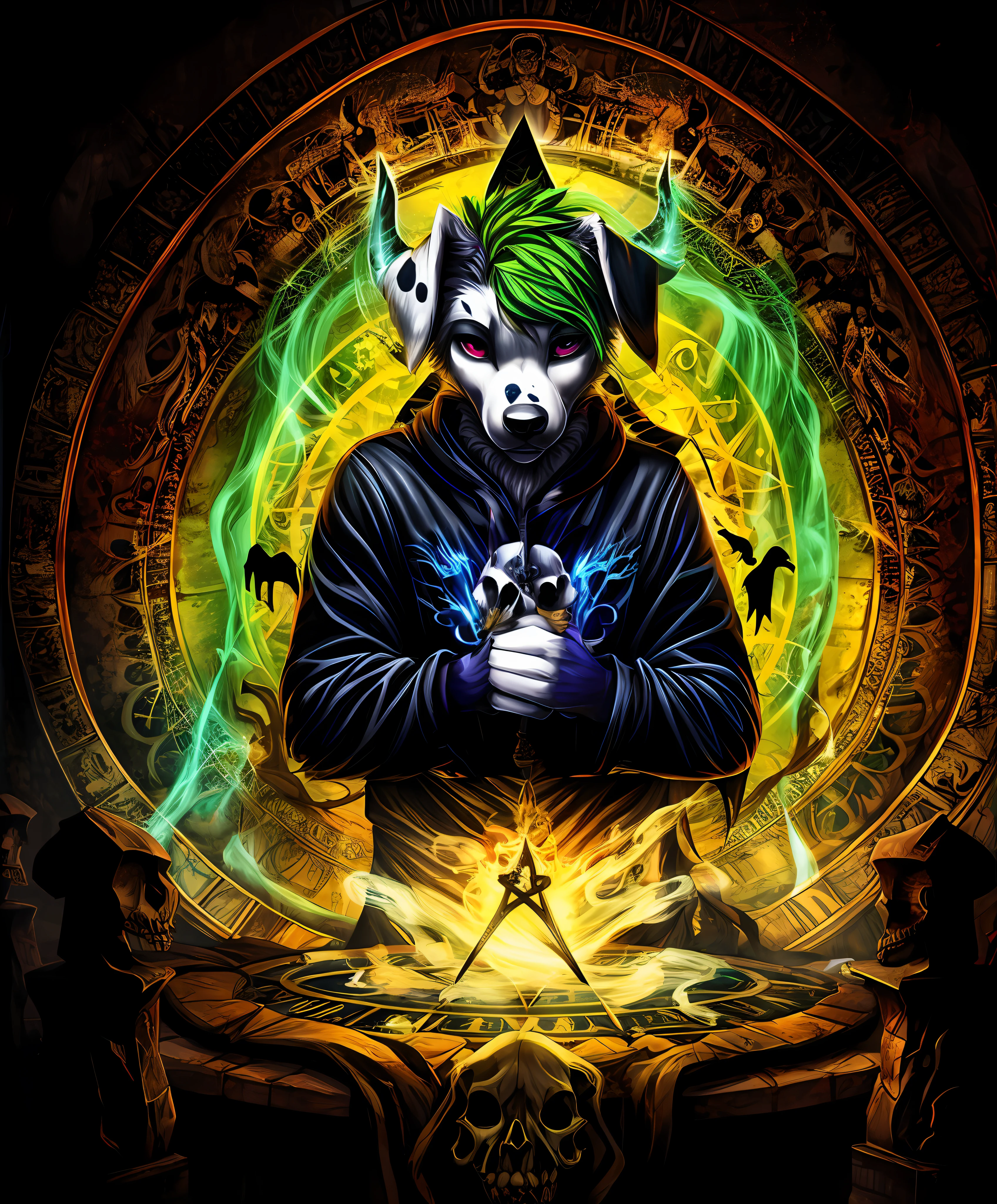 "Adorable and expressive digital artwork featuring Paws by Valhound, capturing their playful and endearing personality, with vibrant colors and intricate details. The art is of the highest quality, showcasing Valhound's artistic mastery and attention to detail."