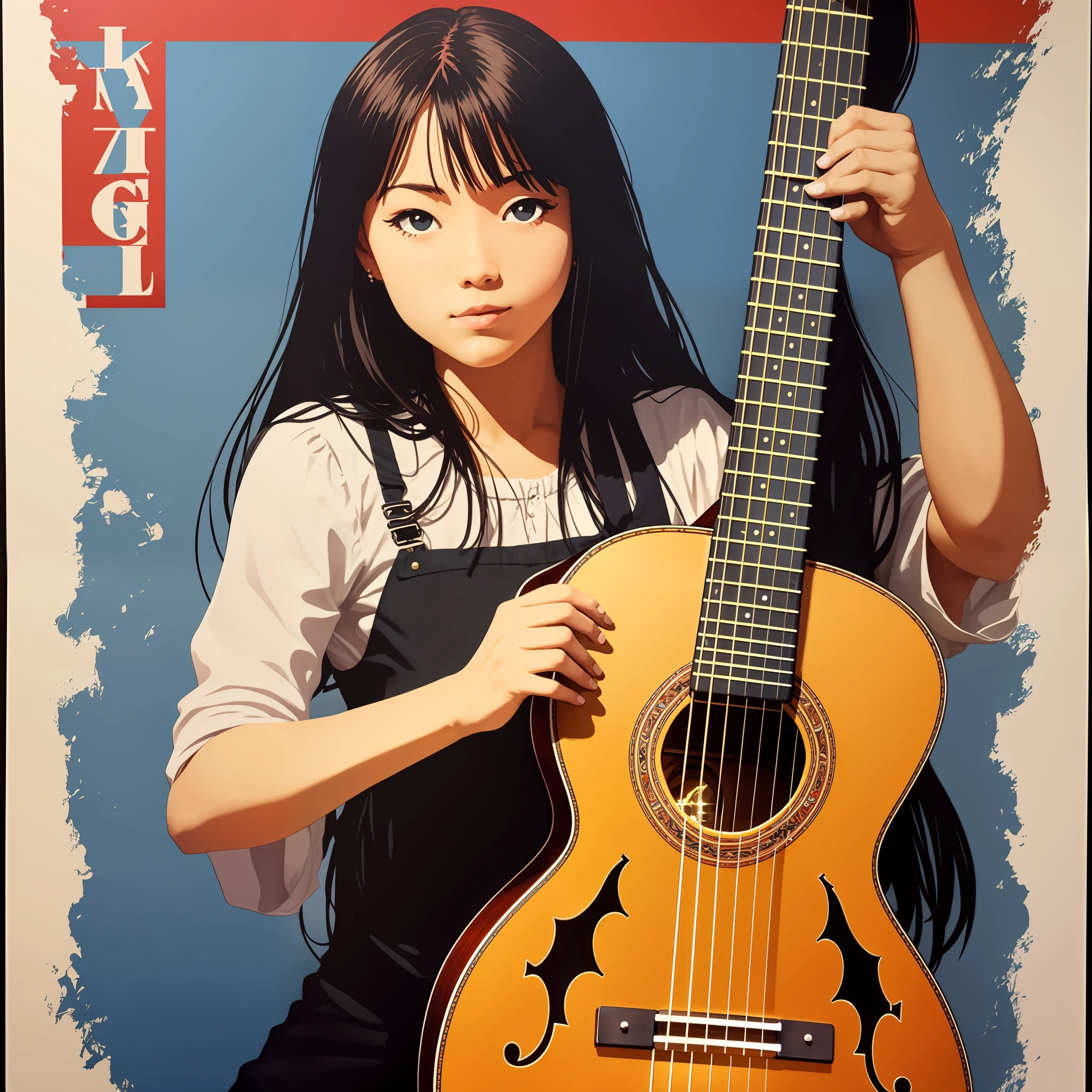 Poster classical guitar