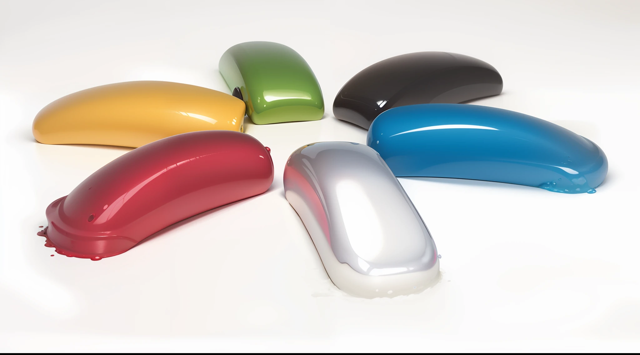 abstract background of ultra-colored spots, spots and strong splashes --auto