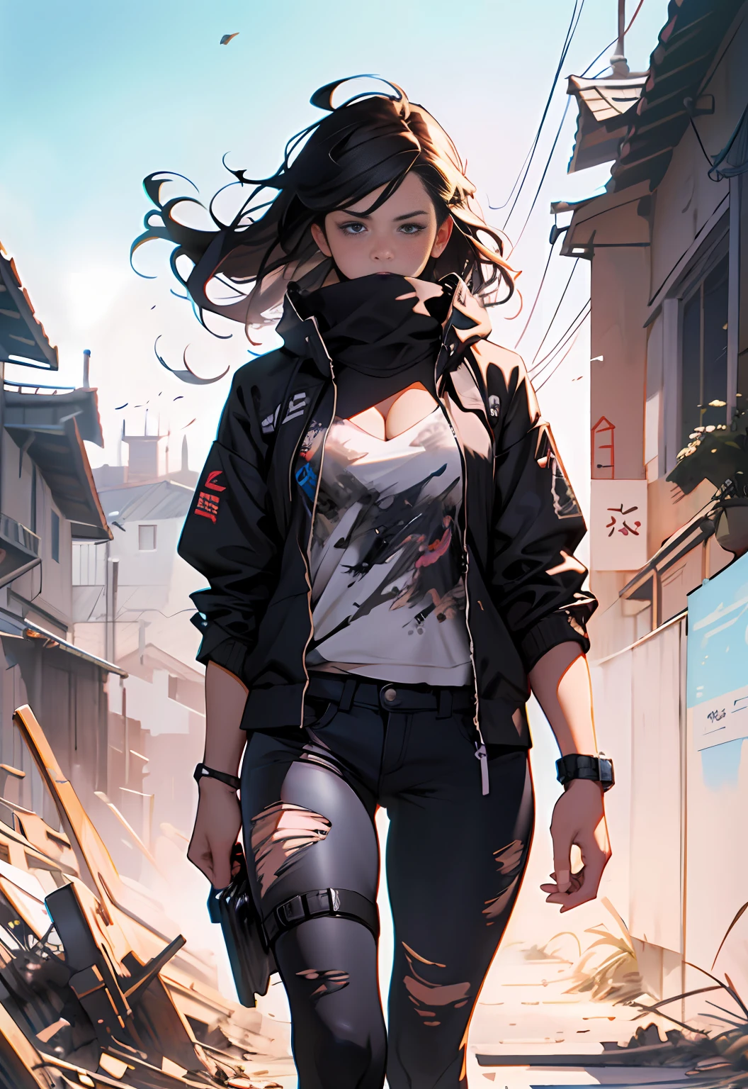 ::((melhor qualidade)), ((obra-prima)), (muito detalhado:1.3)photo, sticker banksy art,demi rose , freedom, soul, digital illustration, comic style, perfect anatomy, centered, approaching perfection, dynamic, highly detailed, watercolor painting, artstation, concept art, smooth, sharp focus, illustration, art by carne griffiths and wadim kashin,,alone anime girl with a medium lenght pose and cute clothes, l hair long red, heterochromia, perfect anatomy, centered, approaching perfection, dynamic, highly detailed, character sheet, artstation, concept art, smooth, sharp focus, illustration, art by kim jung gi,, artgerm, carne griffiths and wadim kashin , sasha yakovleva, loish, l, golden ratio illustration,monochromatic backgroun, 4k, masterpiece, highres, absurdres, natural volumetric lighting and best shadows, deep depth of field, sharp focus
