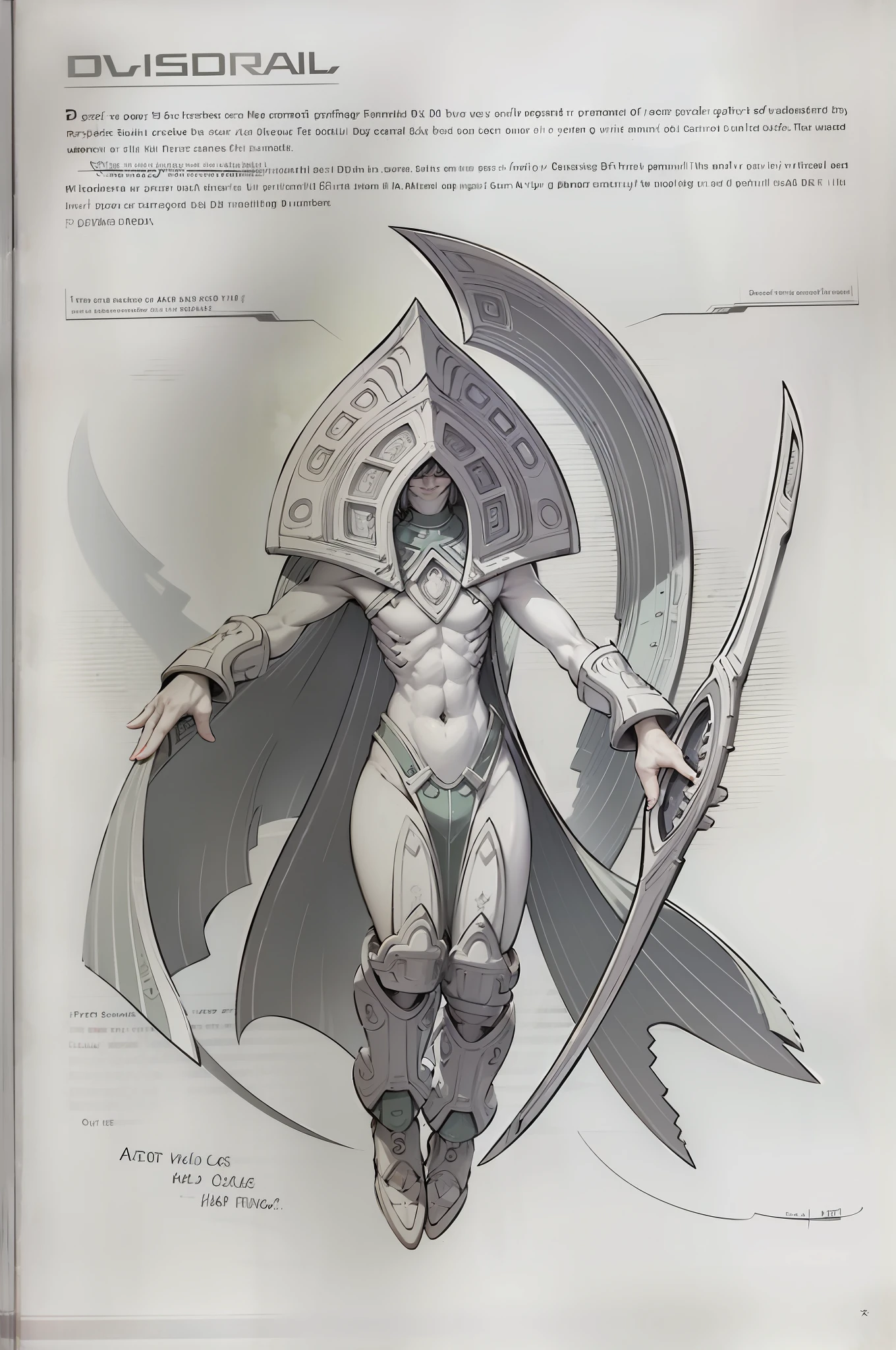 A close-up of a person in green coat and hat with a sword, official character art, D&D fantasy character, character profile art, as D&D character, full-body RPG portrait, D&D style whole body portrait, detailed character art, Charlie Bowater character art, RPG character art, RPG character concept art, detailed concept art of the whole body in a garden, mobile armor