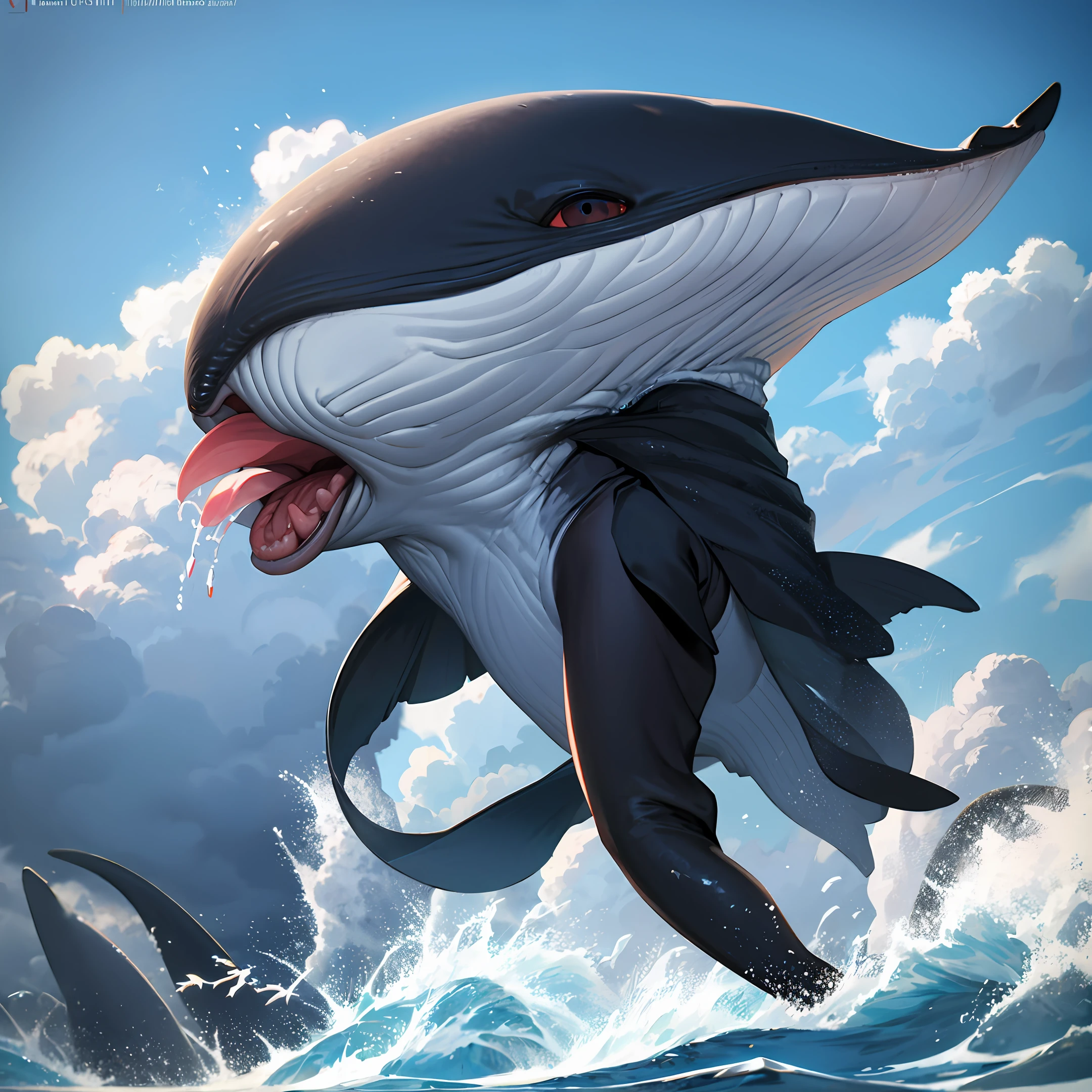 Tongue of a whale