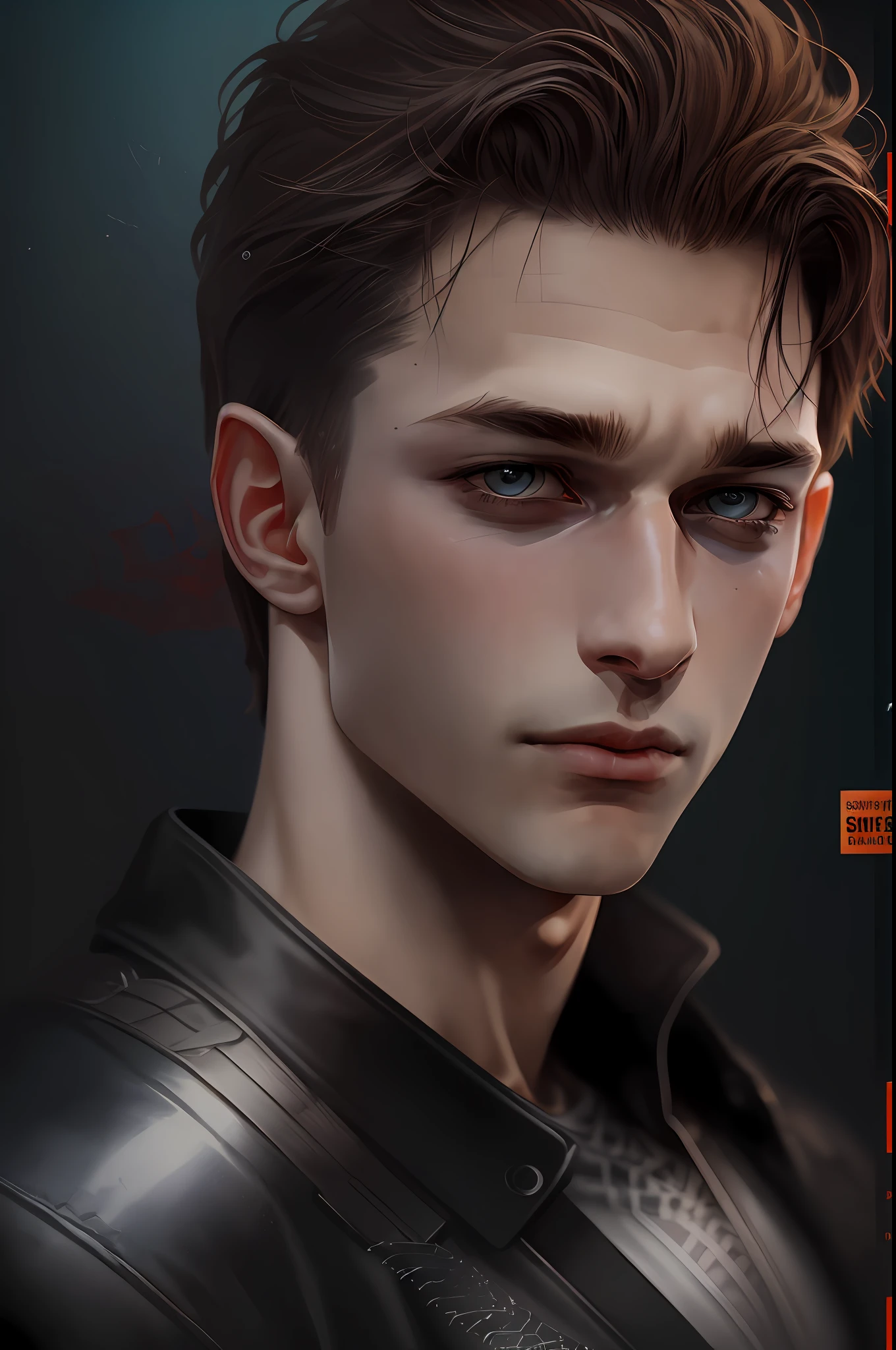 (Award Winning Digital Artwork:1.3) of (Sketch:1.3),(Energetic:1.3), TomHolland,CGSociety,ArtStation,(Saturated:1.3),(close portrait:1.3),(Masculinine:1.4),(beautiful:1.4),(attractive:1.3),handsome,calendar pose,perfectly detailed eyes,studio lighting, Spider web thematic background