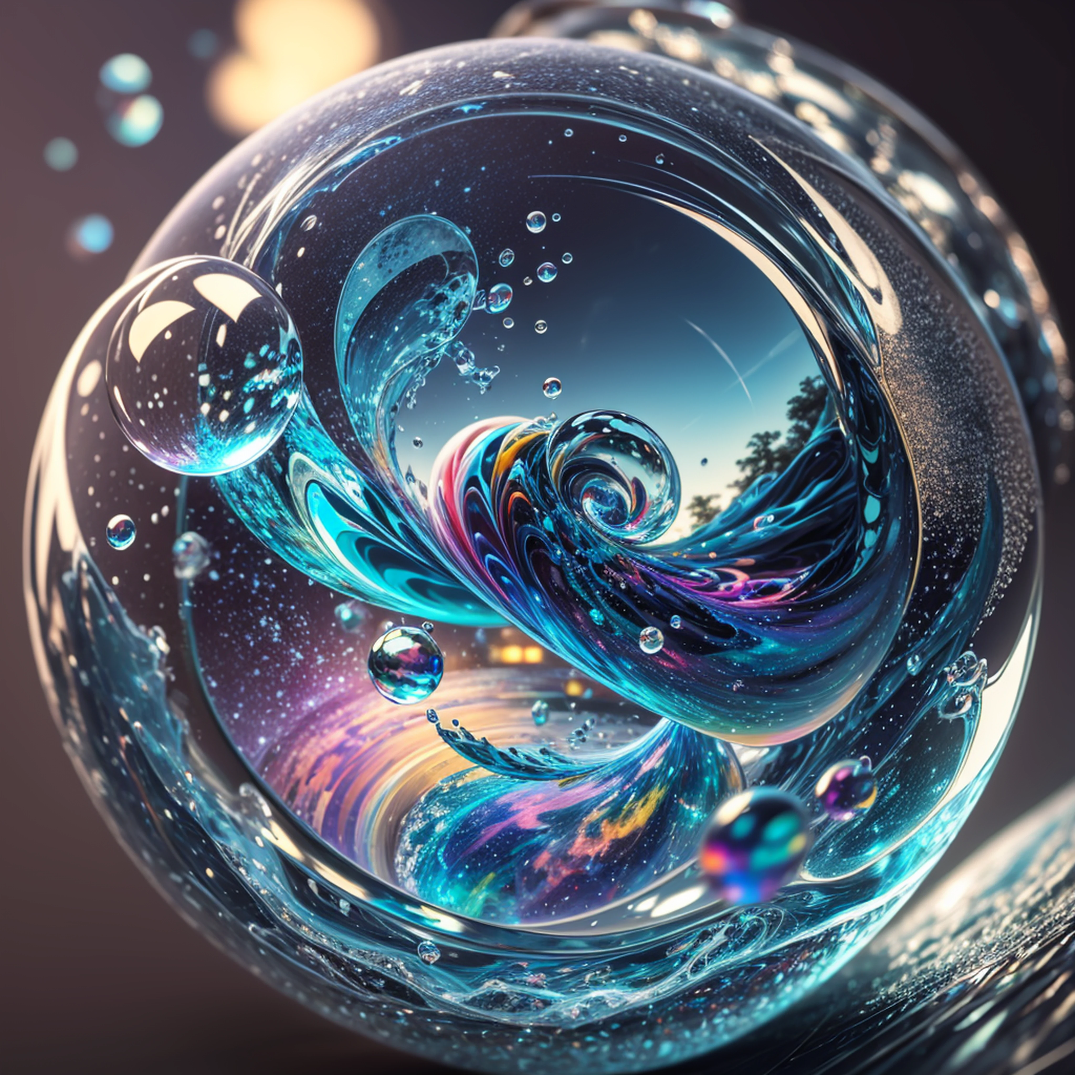 bubblerealm art