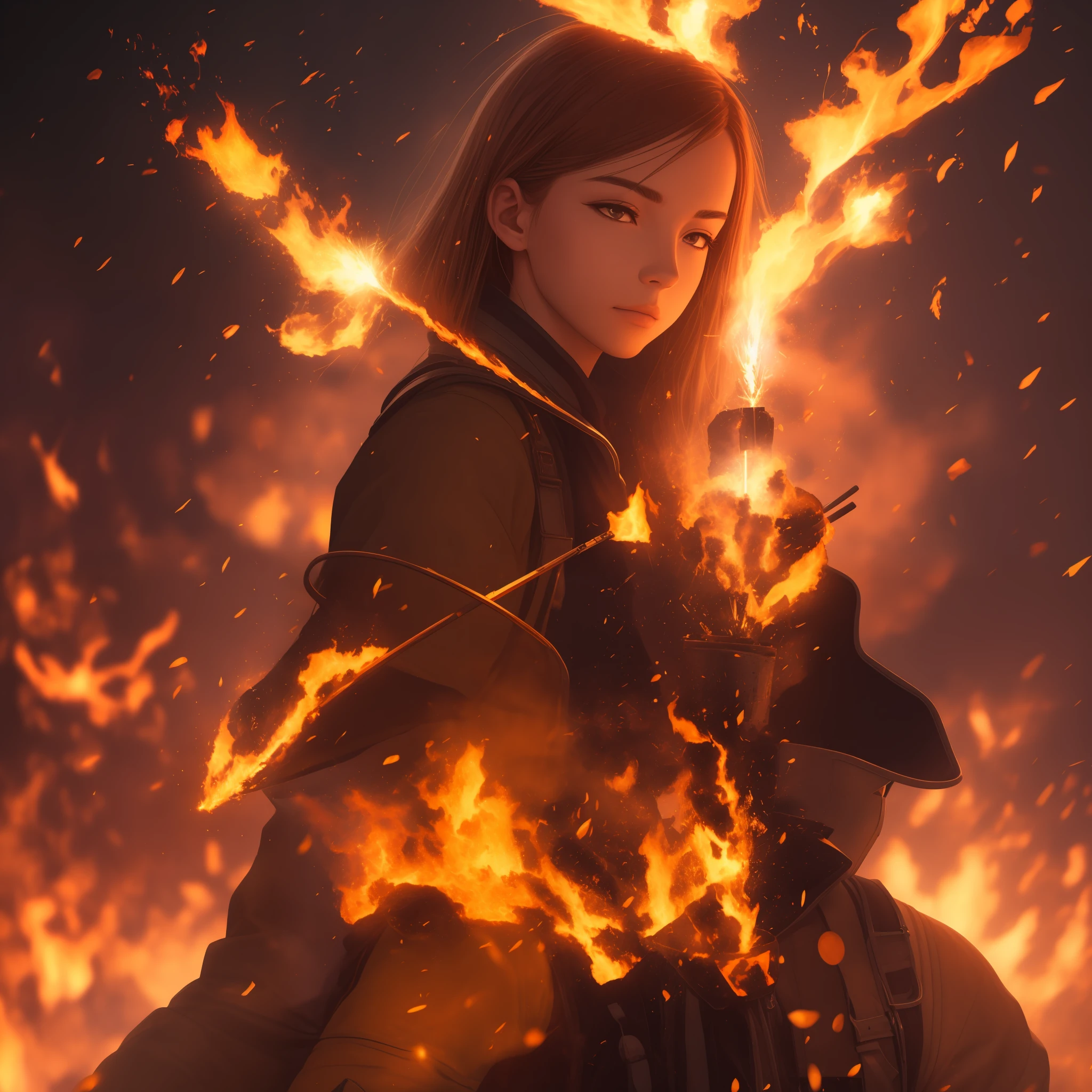 A spark can set fire to the plain