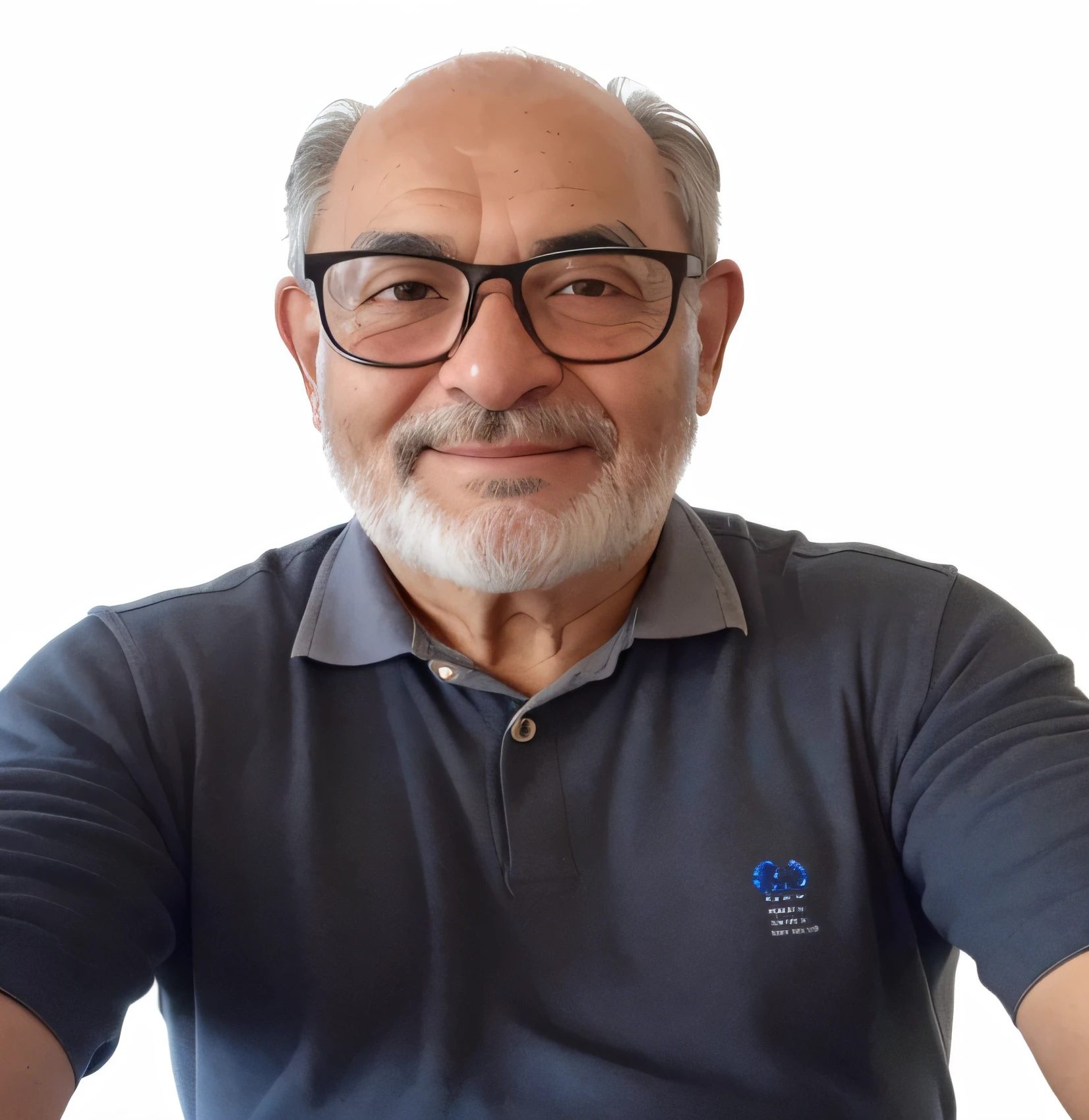 arafed man 69 years old, with glasses and a beard wearing a blue shirt, ignacio fernández ríos, heraldo ortega, ignacio fernandez rios, carmelo blandino, salustiano garcia cruz, carlos ortega elizalde, farid ghanbari, george doutsiopoulos, giuseppe dangelico pino, ignacio rios, stefano brunesci