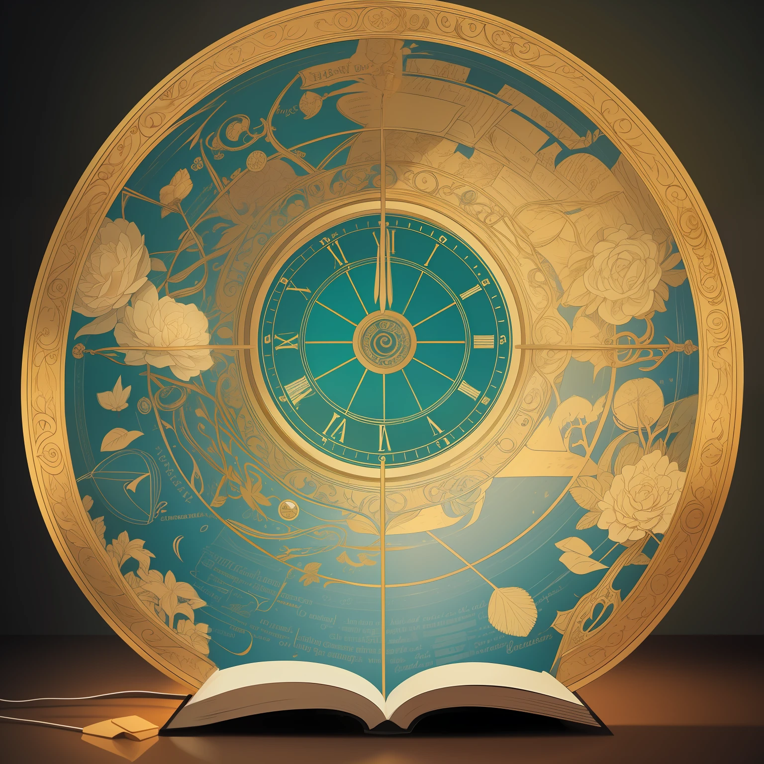 The image features a white background with soft shades of blue and yellow, evoking a sense of tranquility and knowledge. In the center of the image, there is a stylized illustration of an open book, with pages flying smoothly. The pages are represented by small icons related to different literary genres, such as a magnifying glass for mystery, a tree for science fiction, a heart for romance, a lamp for non-fiction, among others.

Around the book, there are small clocks, each showing a different time, symbolizing the time savings your channel provides to viewers, allowing them to immerse themselves in book summaries and acquire knowledge quickly and efficiently. Above the book, the channel's name "Books in Minutes" is written in a modern and elegant font, standing out with a bright golden hue.

Overall, the image conveys the idea of a channel that offers an accessible and convenient experience to explore a variety of books in a short period of time, allowing viewers to expand their knowledge and fall in love with reading