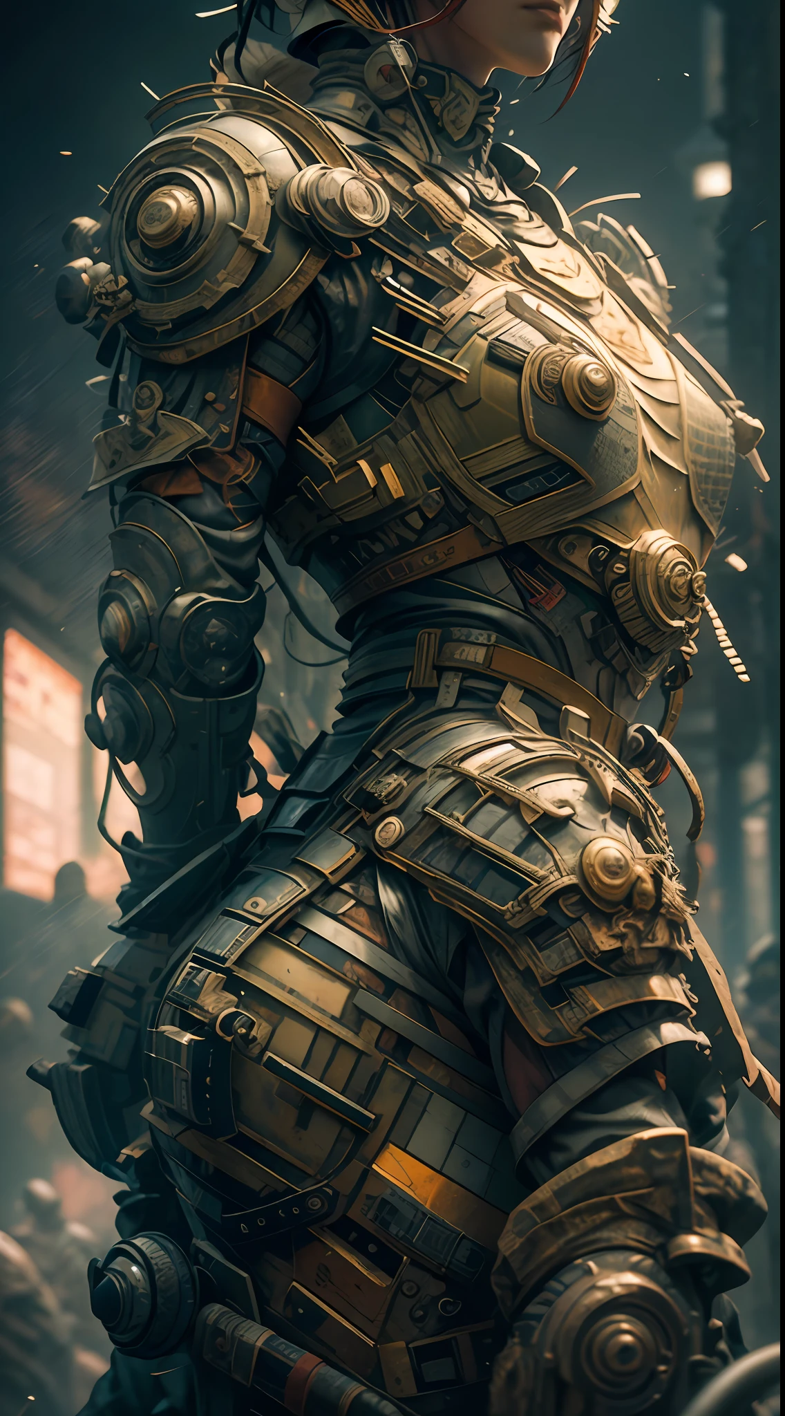 ((Best quality)), ((masterpiece)), (detailed:1.4), 3D, an image of a beautiful cyberpunk female,HDR (High Dynamic Range),Ray Tracing,NVIDIA RTX,Super-Resolution,Unreal 5,Subsurface scattering,PBR Texturing,Post-processing,Anisotropic Filtering,Depth-of-field,Maximum clarity and sharpness,Multi-layered textures,Albedo and Specular maps,Surface shading,Accurate simulation of light-material interaction,Perfect proportions,Octane Render,Two-tone lighting,Wide aperture,Low ISO,White balance,Rule of thirds,8K RAW, --auto --s2