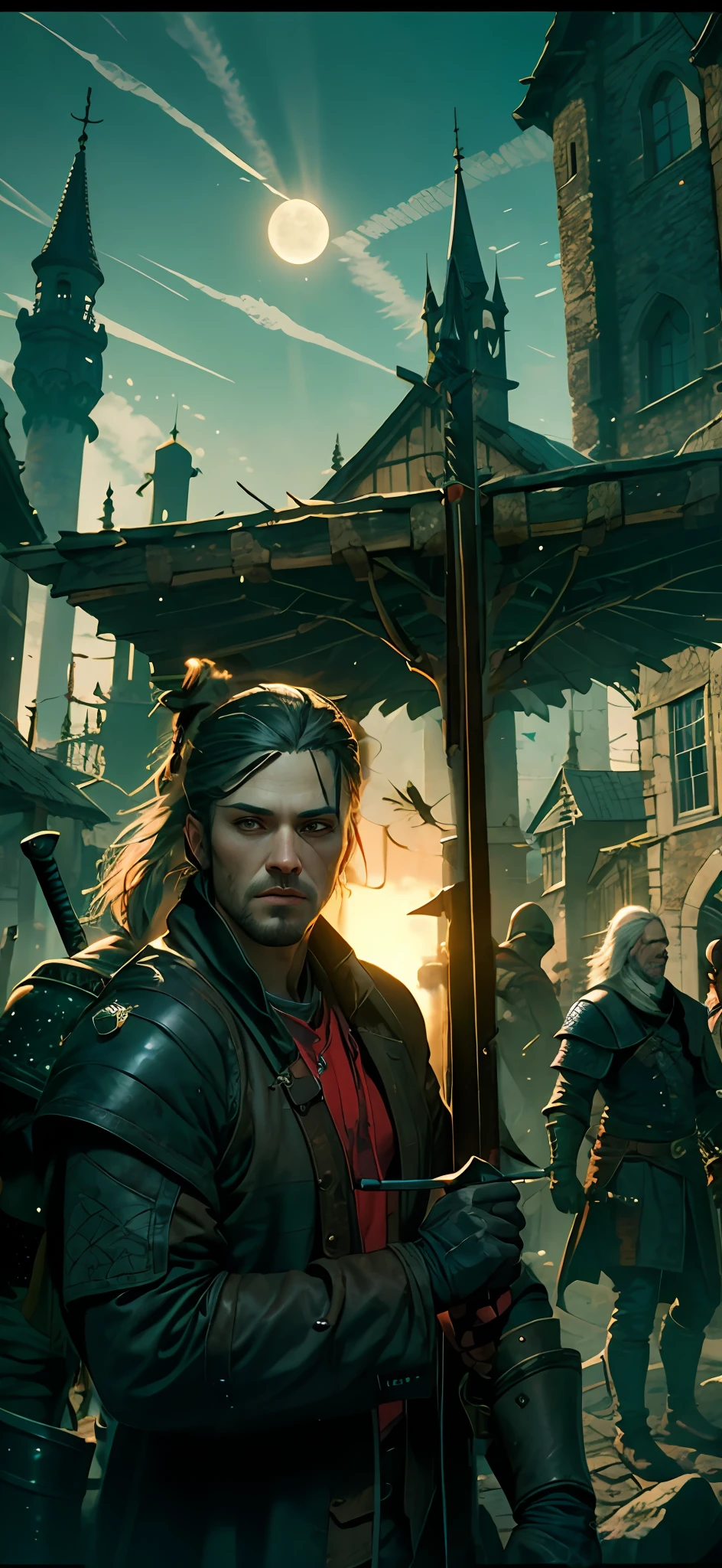 Witcher 3, include wild hunt eredin meragor, beautiful scenery, sinister castle