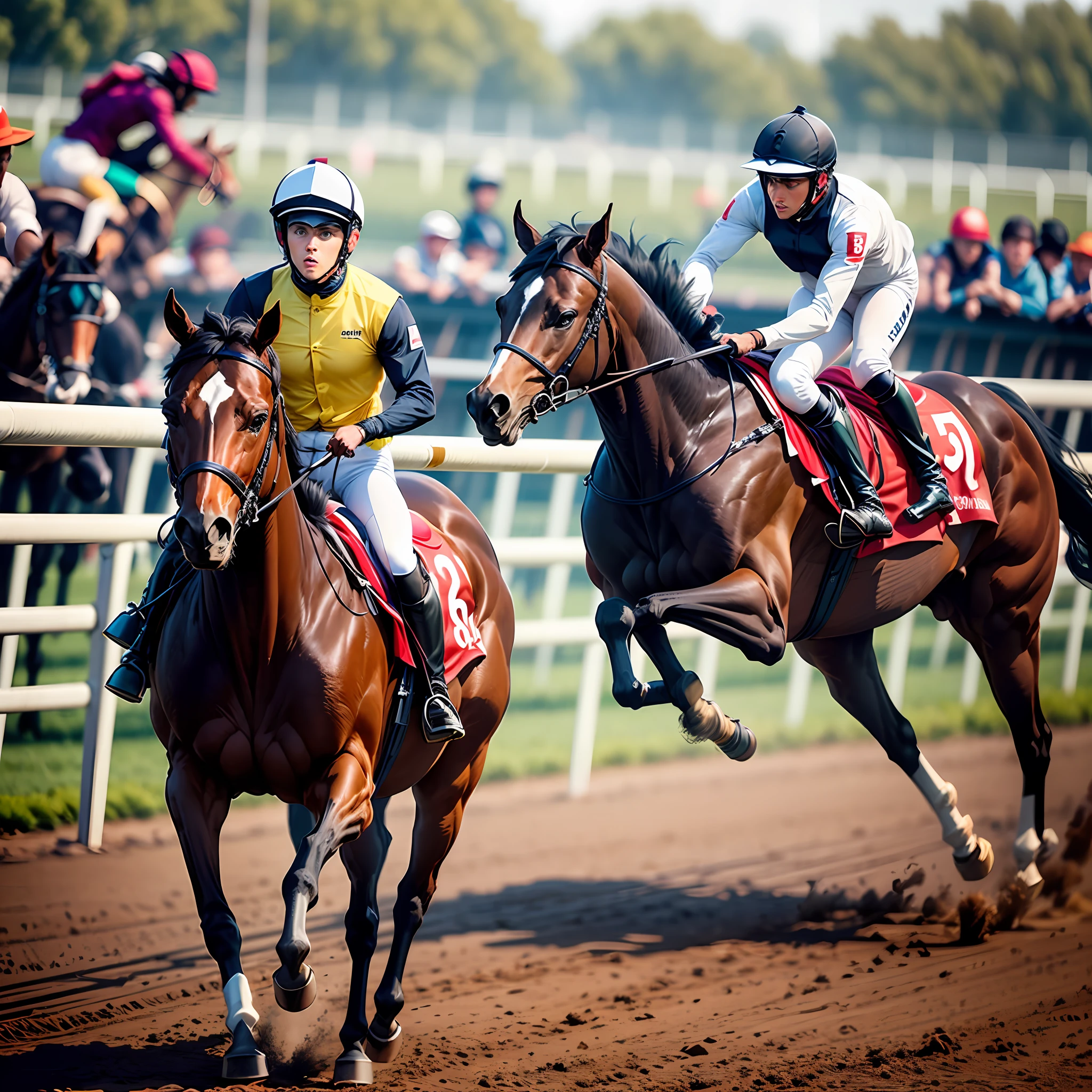 Racehorse, trained horse --auto