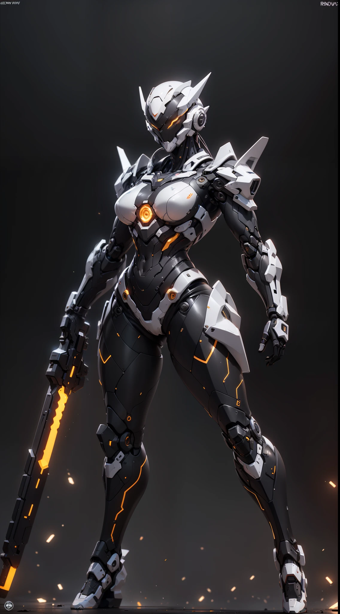 (1.5 Providence), (1 Mechanical Girl: 1.5), Full Body, Solo, Slender Waist, (((Exposing Abdomen and Head))), Thick Thighs, (Mechanical Joints: 1.2), (Mechanical Limbs: 1.1), (Blood vessels Connected to Tubes), (Mechanical Vertebrae Attached to the Back), (Mechanical Neck Attached to Neck), Armor Lights, Mecha Head Mirror, (Glow Arm: 1.5), (Laser Eye: 1.5), Fierce Eyes, Mole Under Eyes, Combat Stance, (Weapons: Future Weapons, Sci-Fi Weapons), Dynamic Posture, 
Color, HDR, Ray Tracing, NVIDIA RTX, Super Resolution, Unreal 5, Subsurface Scattering, PBR Textures, Post Processing, Anisotropic Filtering, Depth of Field, Maximum Sharpness and Acutance, Rule of Thirds, 16k Raw, (Glow Particle: 1.4), Extremely Detailed CG, Unity 8K Wallpaper, 3D, Cinematic Lighting, Lens Vires, Reflections, Sharp Focus, Cyberpunk Art, Realistic, Highly Detailed CG Illustration, Extremely Delicate and Beautiful, Cinematic Light, (Realistic: 1.5), (dark background:1.5), dynamic angle, masterpiece, best quality, hyper detail, illustration, detail light, dramatic_shadow,face shadow, extra detail, best performance, (nsfw:0.9)