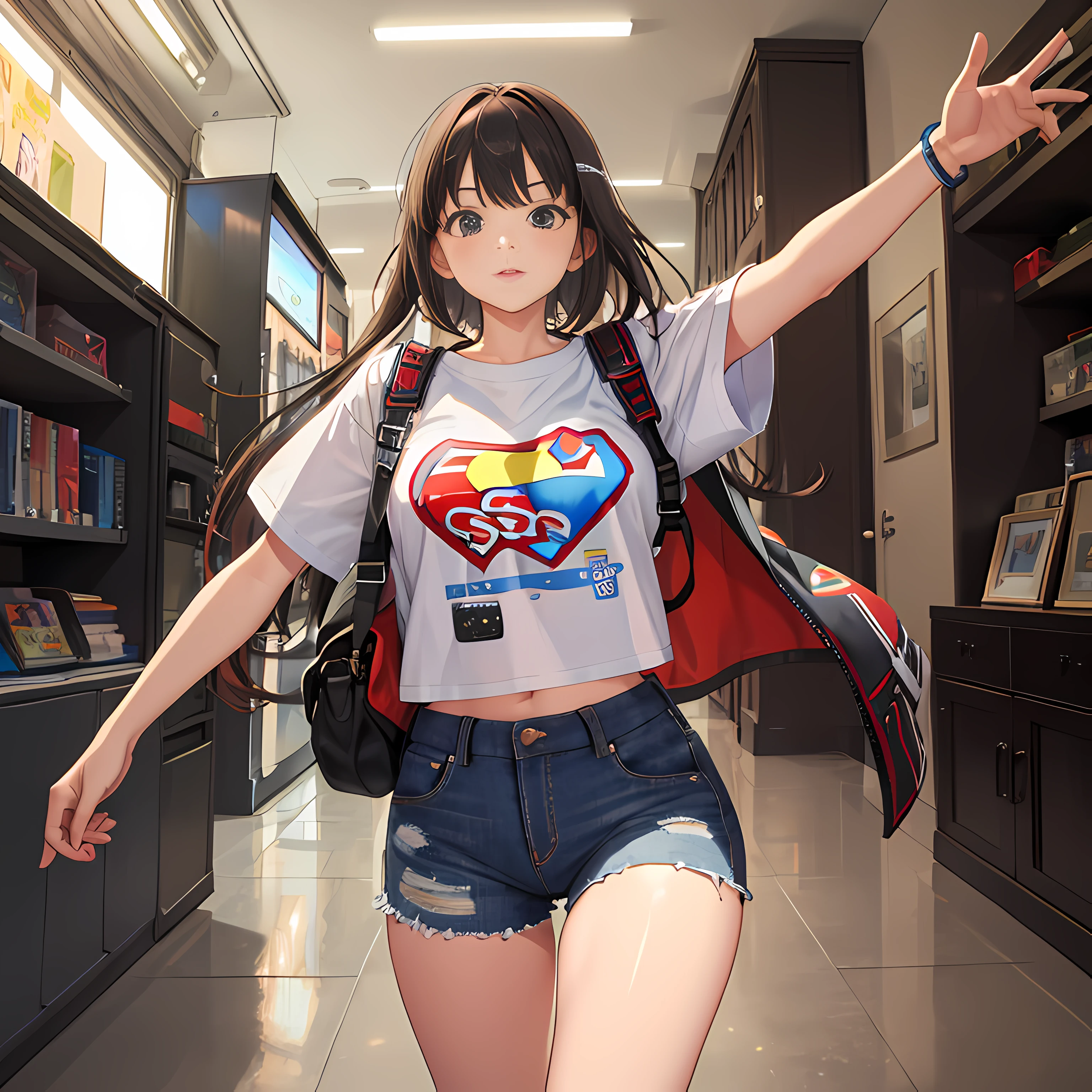imagine a super nintendo controller on the shirt