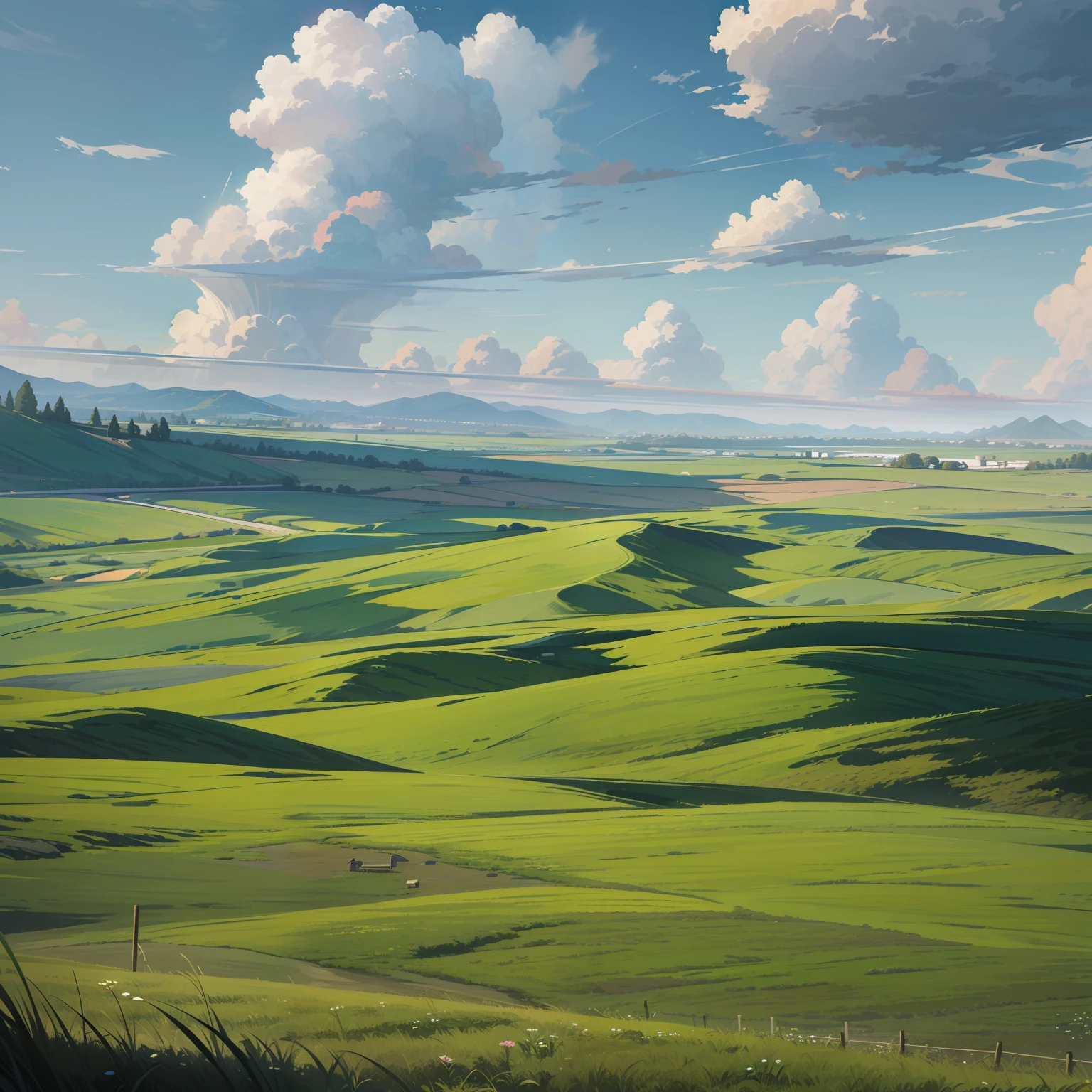 Masterpiece, top quality, steppe