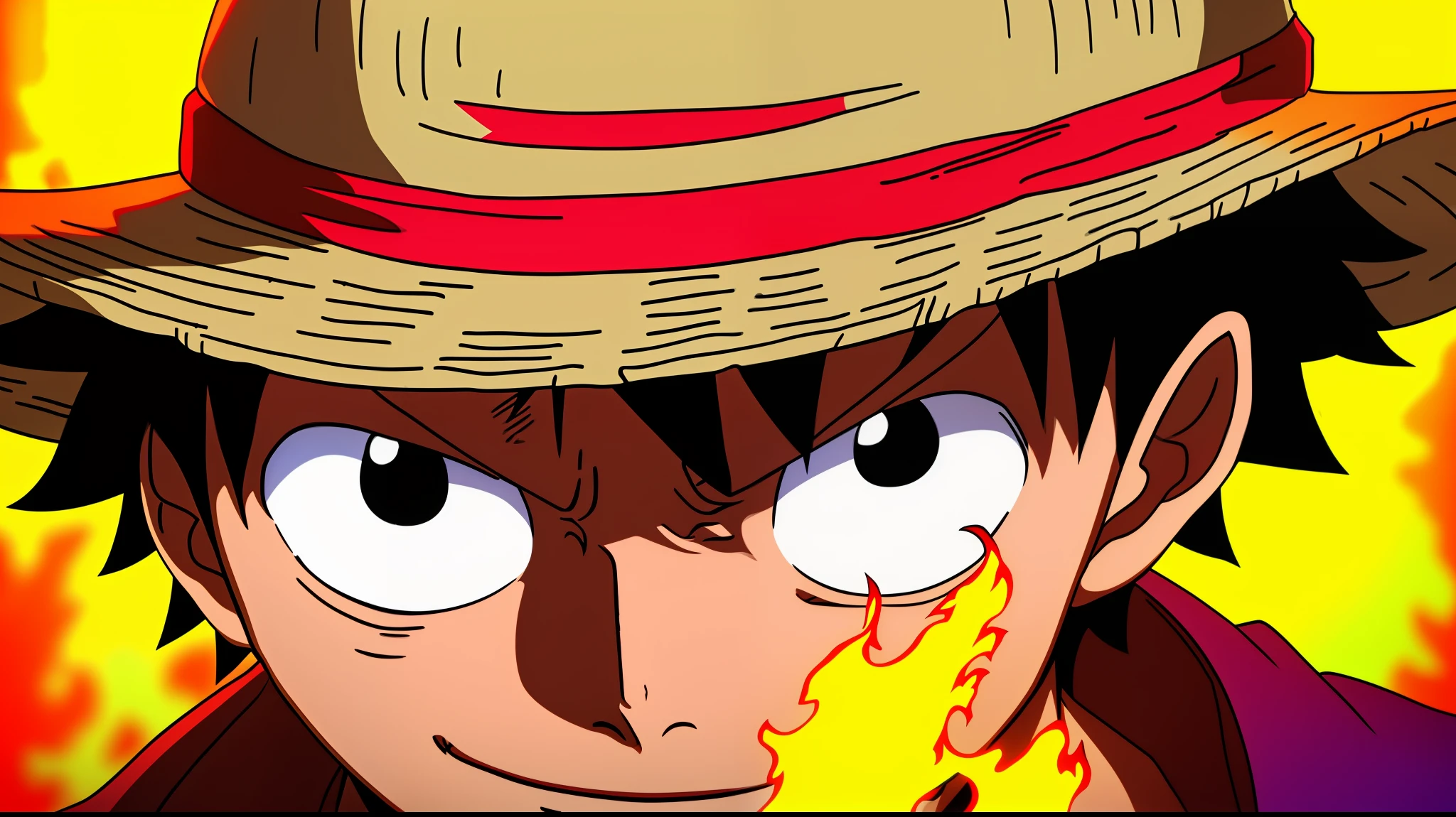 luffy, 666777898876of one piece%%2209, best quality, high quality, highres, detail enhancement, 8k, hdr, sharp focus, ultra detailed, perfect lighting