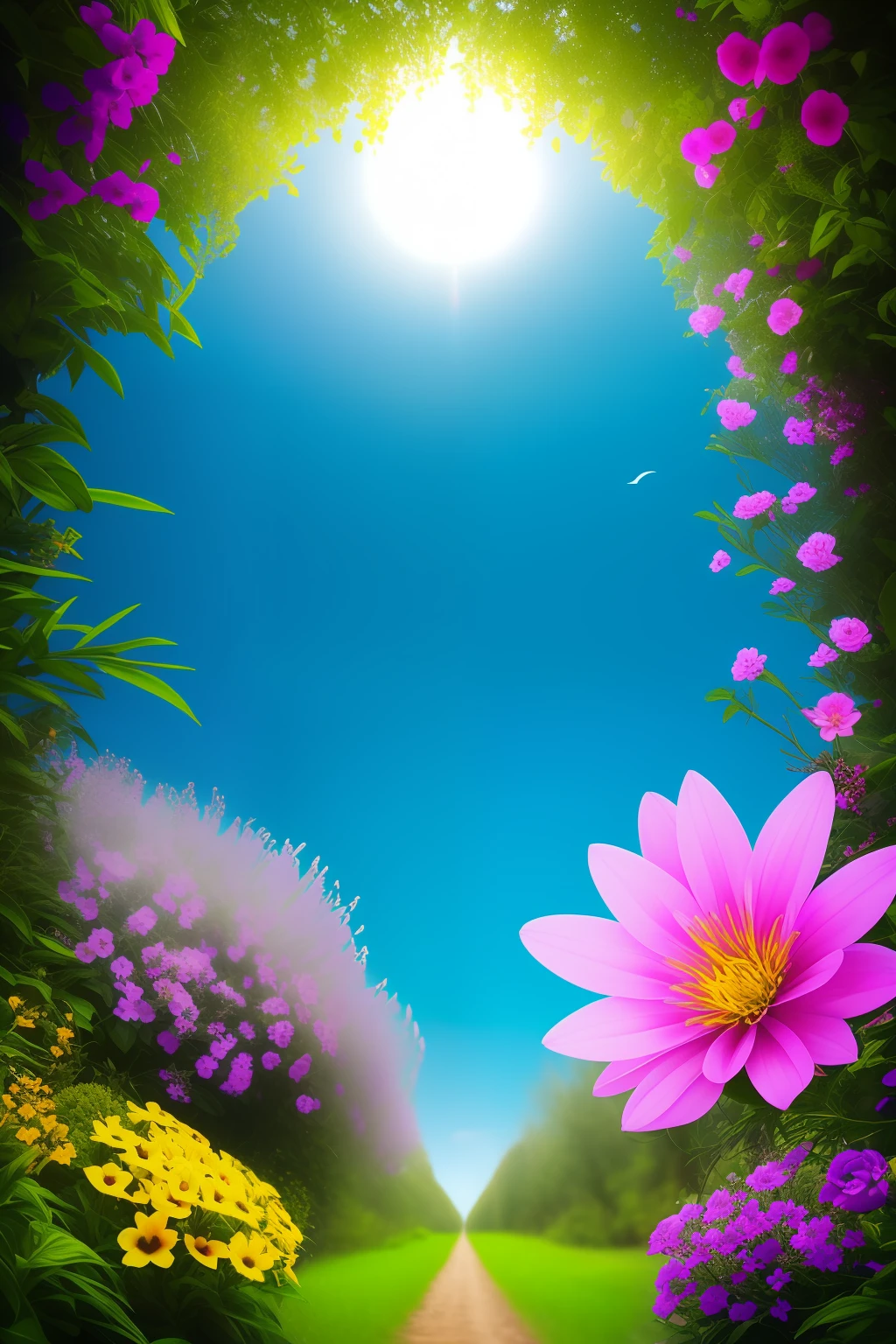 Connect enchanted with various dangerous flowers