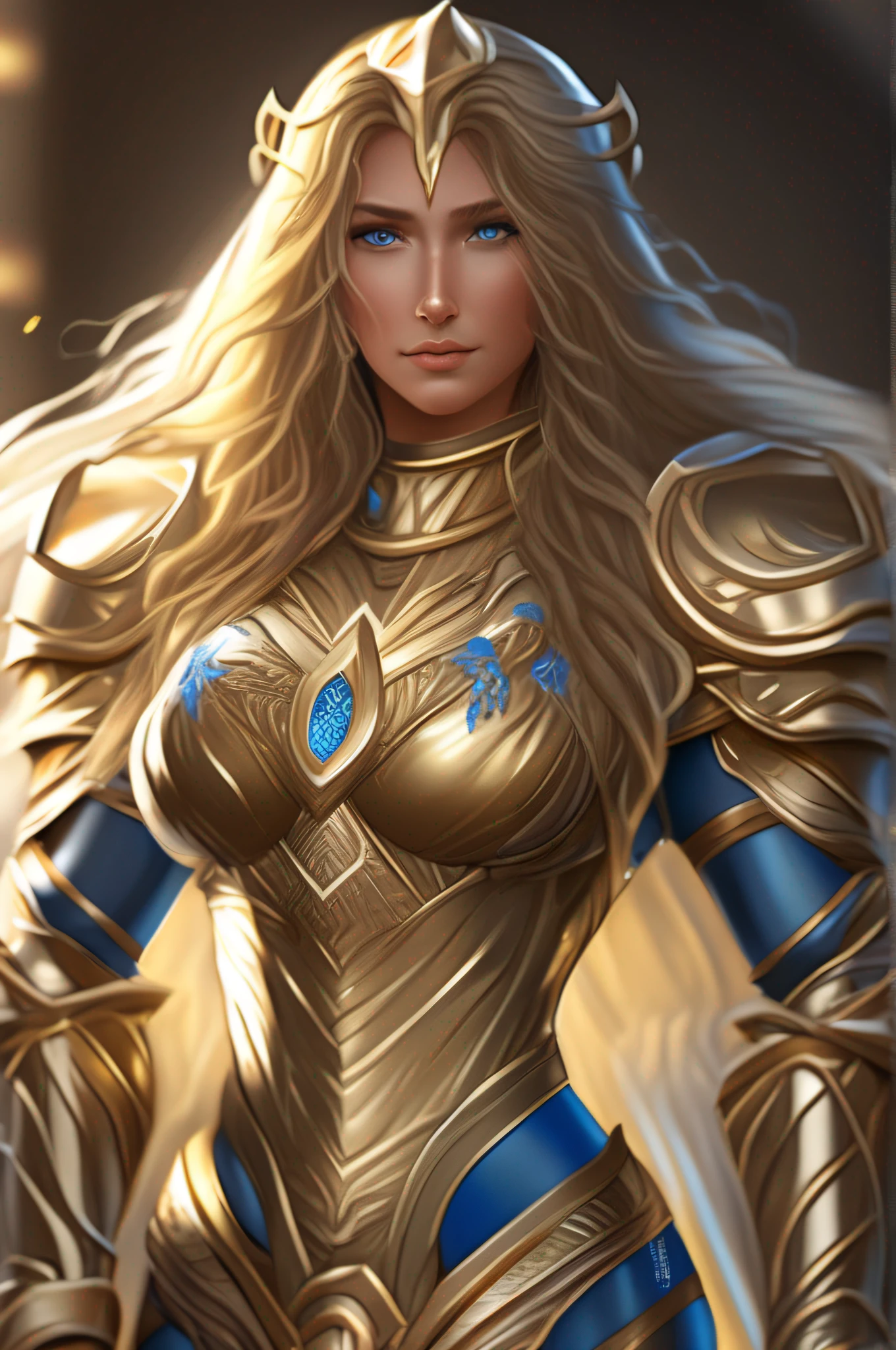 Beautiful demi goddess woman long hair blue eyes female wearing intricately designed golden armor big breasts 4k high resolution high quality cute beautiful (((full body)) small angle perfect body , natural skin, ultra-detailed skin, detailed eye, detailed nose, detailed face, detailed breasts, detailed leg, full body, model pose, very beautiful, ultra-detailed art photography, beautiful radiant face, sunlit glow, glamour, drawing of a woman with dark hair and attention to detail, in the background a beautiful landscape of flowering fields, an open area of ​​a large plain and a beautiful landscape, the art style must be intricately cinematic, hyper realistic and striking a balance between realism and stylization , camera shot type is a medium shot,capturing, lens used is a lens ((70mm)), art Sony Alpha 8 by Rachel Cooke, dim and dark lighting T 8k uhd soft sharp focus highly detailed cgsociety artstation hq behance hd trending on artforum illustration photorealistic digital painting, No watermark , no signature, Aubrey art Beardsley style , 4k , High resolution , High quality , Art by Stanley Artgerm Lau , Art by Joe Madureira , Art by BlushySpicy , Art by Stjepan Sejic , Art by J Scott Campbell , Art by Citemer Liu , Art by Milo Manara , Art by Enki Bilal , Black and White Drawing , Fantasy Style , 2D Illustration Drawing , Drawing , 2D Pencil Drawing , Intricate Detail , Mixing Lines Dark Shadows and Loose Lines , Rough Sketch , On Paper , Ethereal