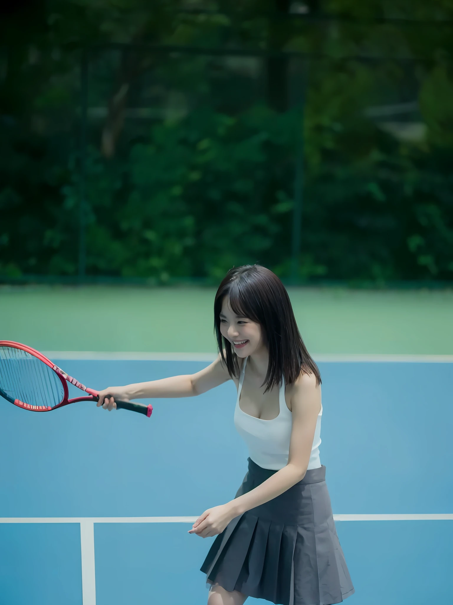 Flowers all over the wall, (best light: 1.2, cute Korean girl: 1.2, [white dress: 1.3], full body, beautiful dance moves, wearing pink long-haired mink bandeau dress, multicolored flower wall, poster level, flowers on the wall are not crowded, elegant and colorful: 1.1, bright and moving: 1.1, [ultra-detailed: 1.2 + dynamic pose + delicate: 1.2],), big breasts, pursed lips and smiles, The sides are five-colored flowers, the wall is pink hydrangeas, roses, colorful chrysanthemums, and the background wall is a wall of flowers dominated by pink