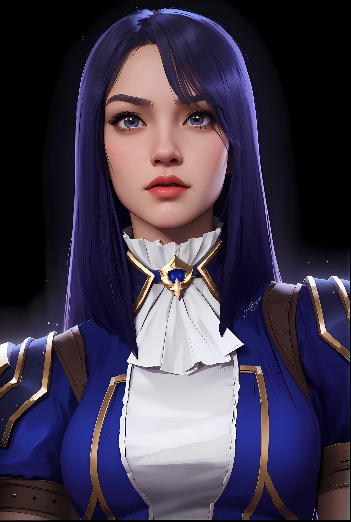 a close up of a woman with a hat on her head, artgerm ; 3d unreal engine, highly detailed character, valkyrie style character, portrait of female paladin, detailed character portrait, character art closeup, unreal 5. rpg portrait, highly detailed character design, detailed character art, close up character, character art portrait, ashe, artgerm. high detail