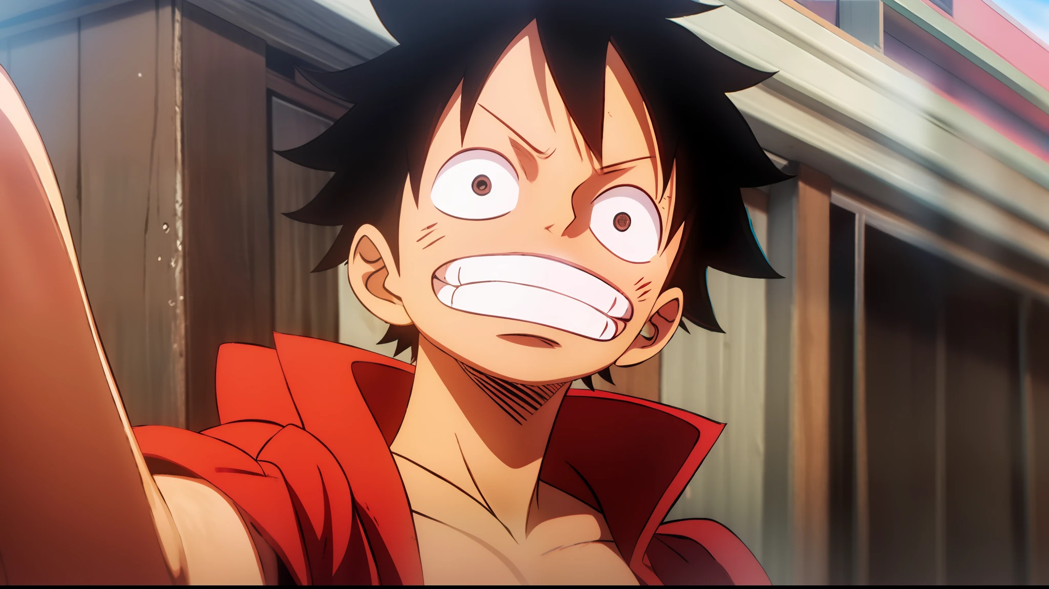 a few of the main characters from My Hero Academia. From left to right: Tenya "Ingenium" Ida, Ochaco "Uravity" Uraraka, Izuku "Deku" Midoriya, Katsuki "Dynamight" Bakugo, and Shoto Todoroki.