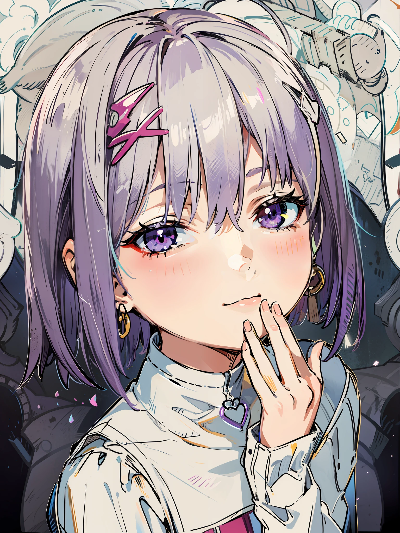 Purple eye